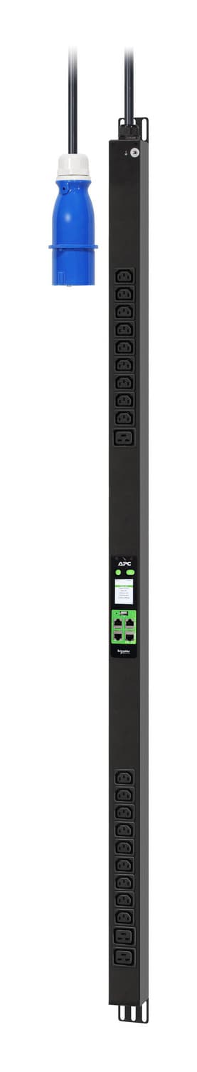 APC EASY PDU COM MEDIÇÃO ZERO U 32A 230V 20C13 4C19 IEC309