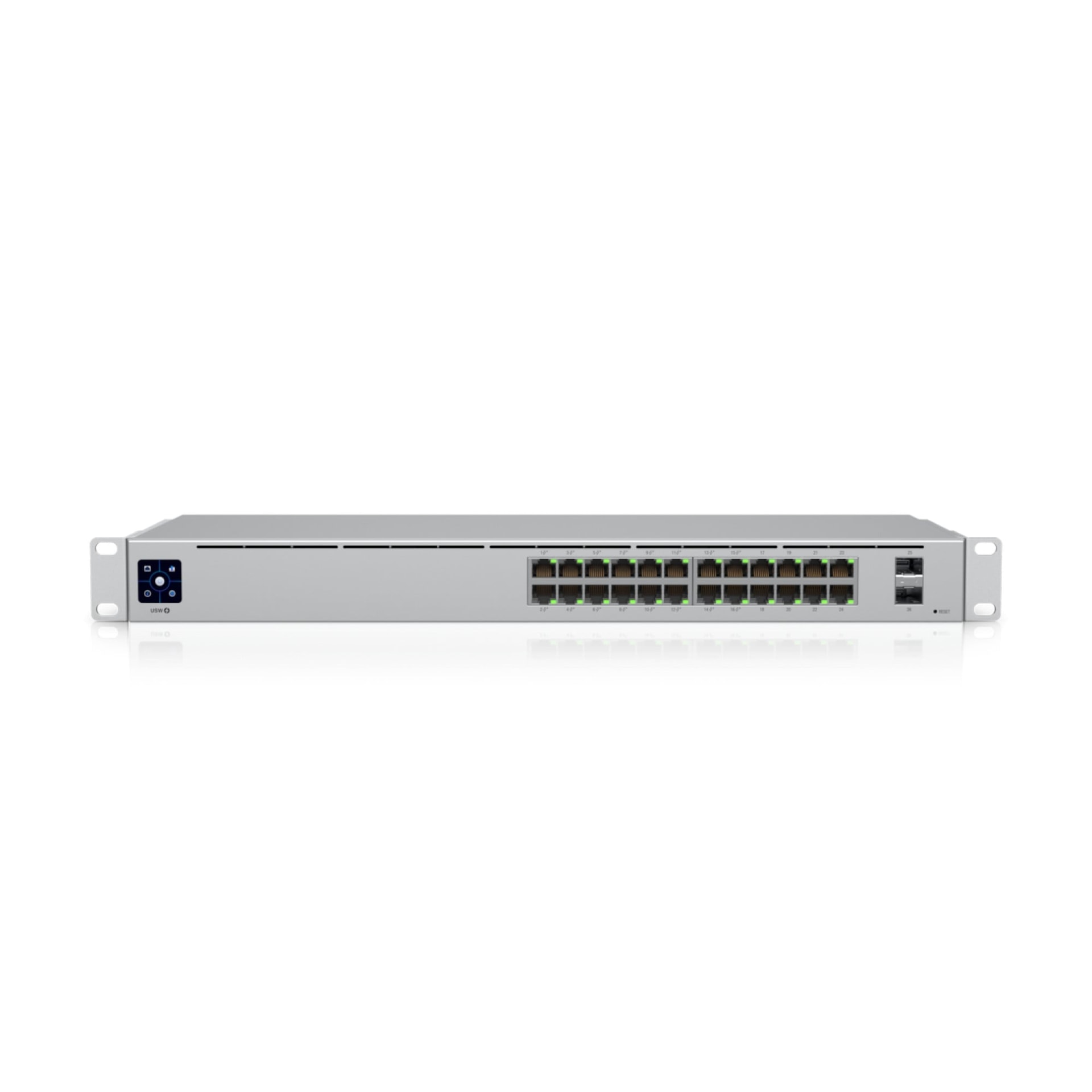 Ubiquiti UniFi Switch USW-24-POE - Interruptor - Administrado - 24 x 10/100/1000 (16 PoE+) + 2 x Gigabit SFP - desktop, montável em trilho - PoE+ (95 W), imagem 1