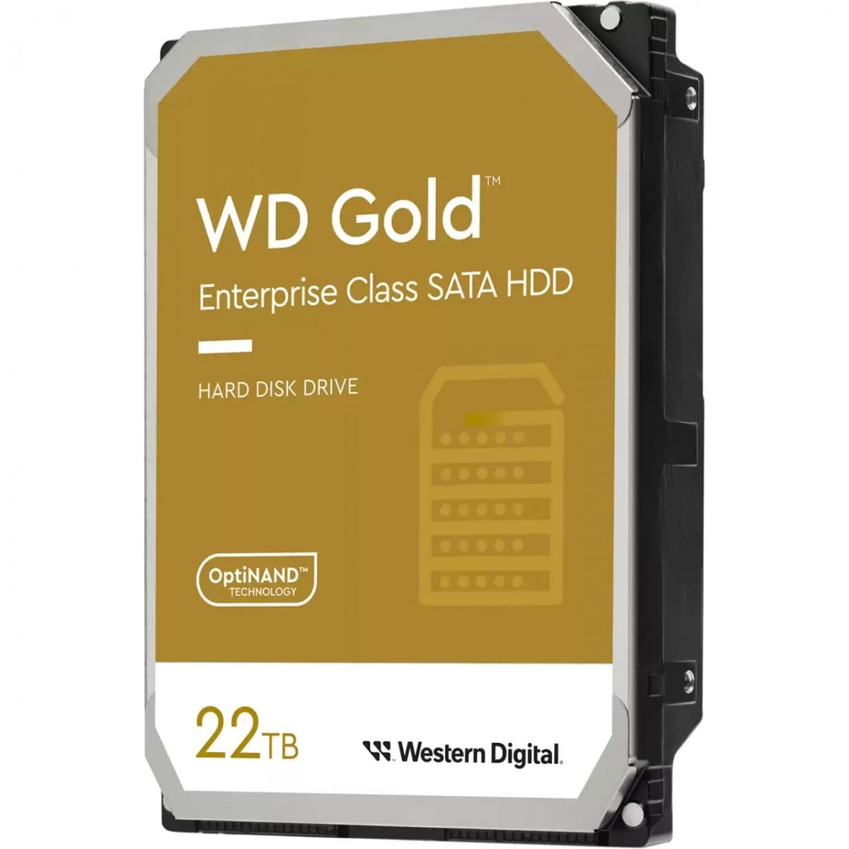 WD Gold WD221KRYZ - Disco rígido - Enterprise - 22 TB - interna - 3.5" - SATA 6Gb/s - 7200 rpm - buffer: 512 MB