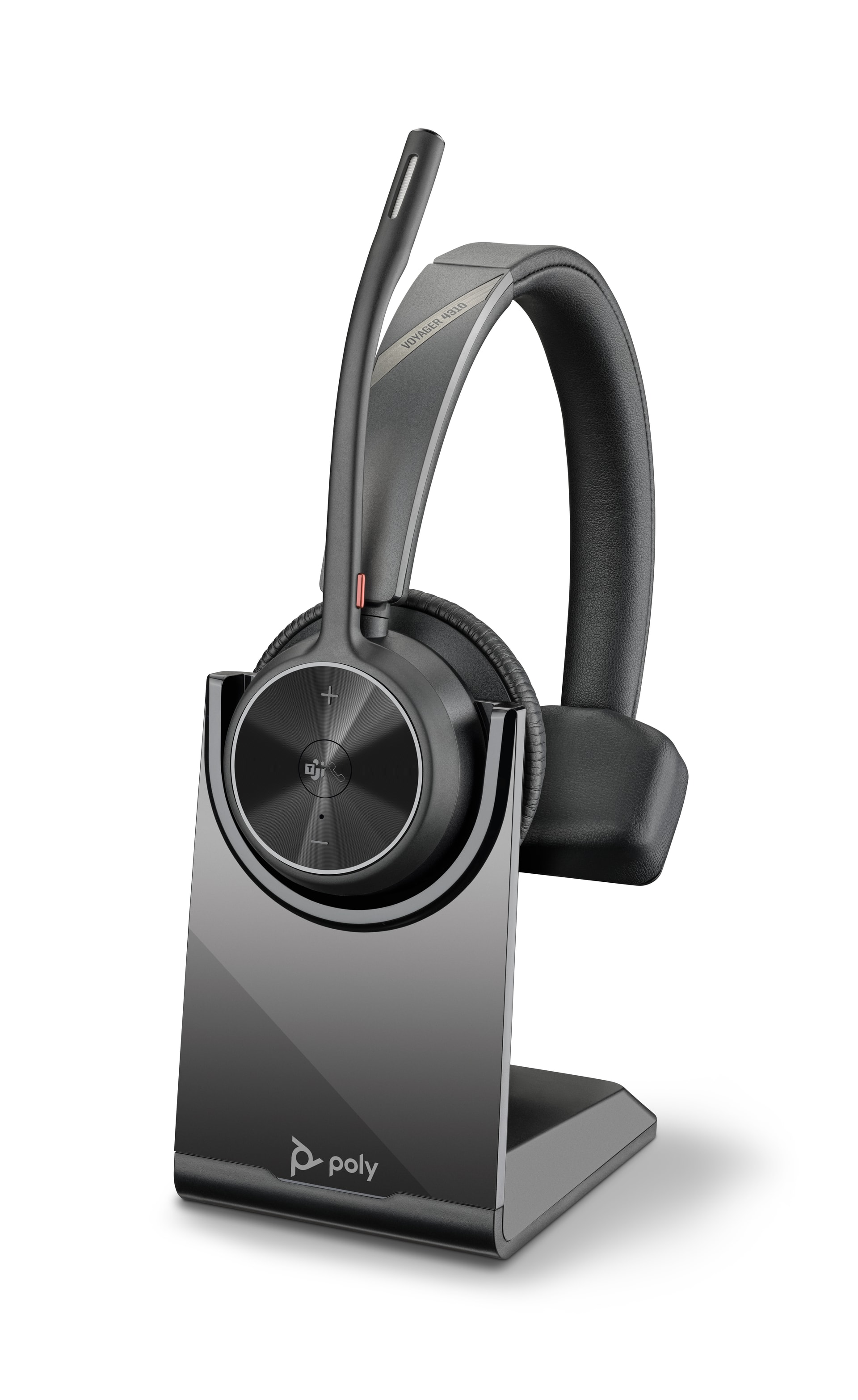 HP Poly Headset Poly Voyager 4310 certificado para Microsoft Teams + Dongle BT700 + Base de carregamento, imagem 1