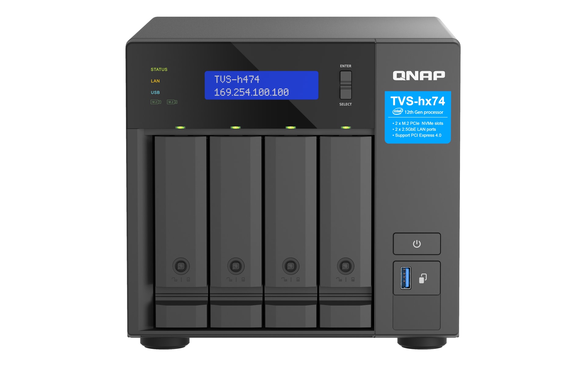 QNAP TVS-H474, imagem 1