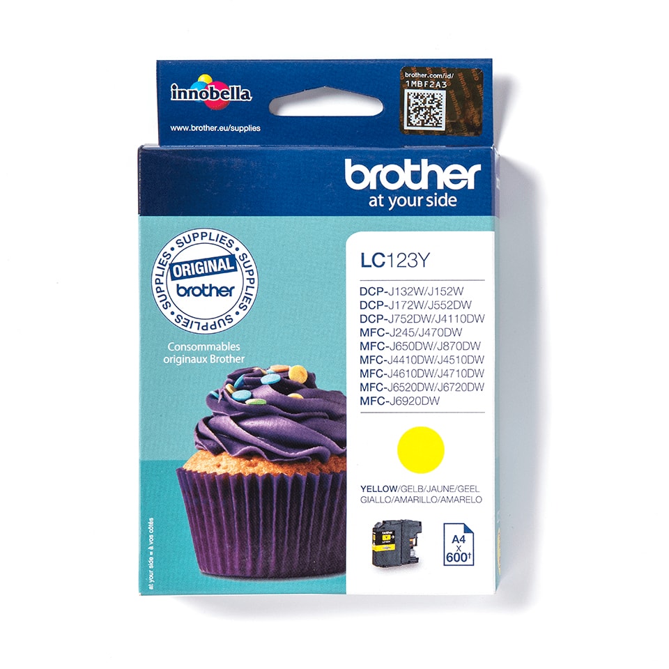 Brother LC123Y, imagem 1