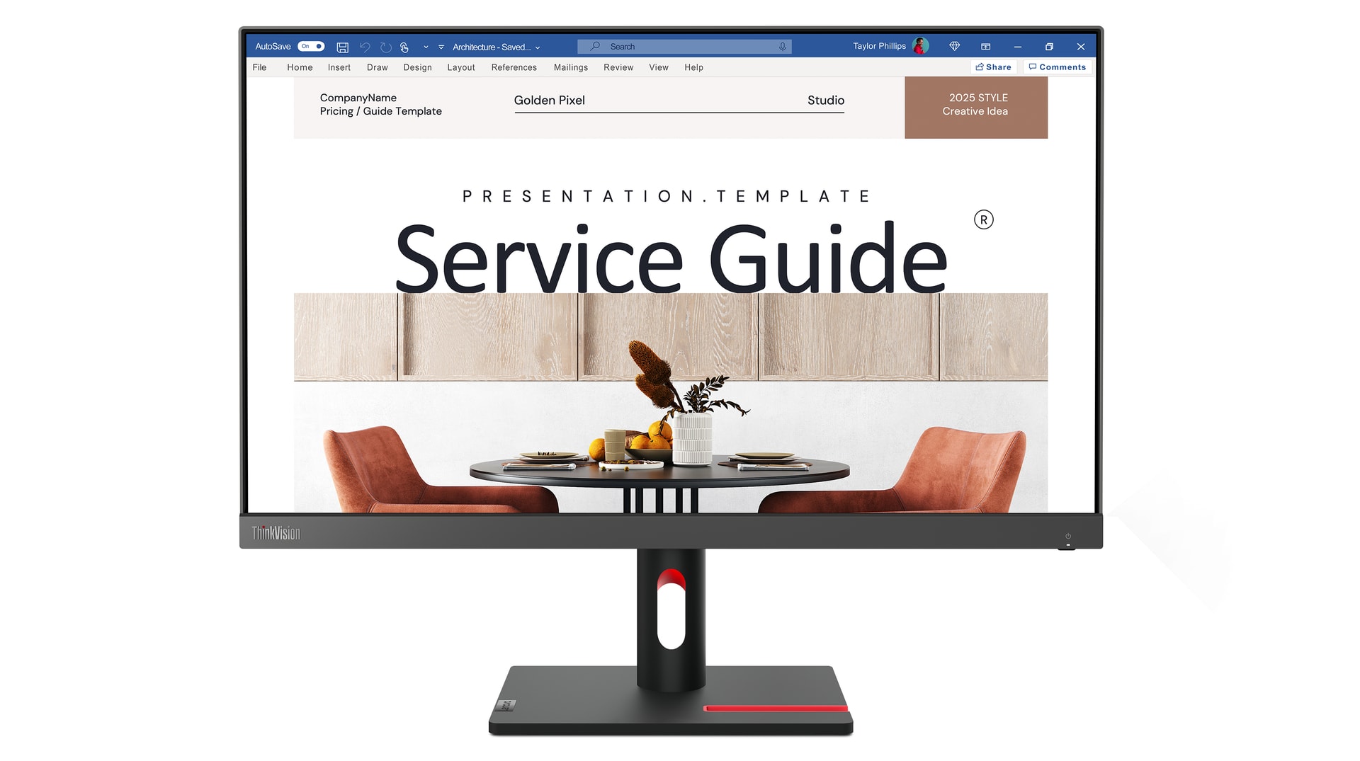 Lenovo ThinkVision S24i-30, imagem 1