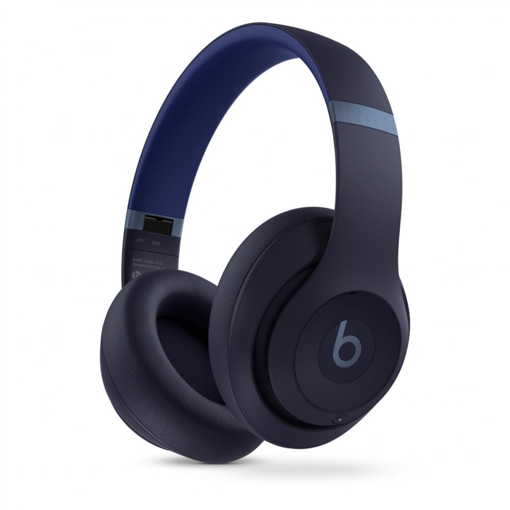 Beats Studio Pro - Auscultadores supra-aurais com microfonoe - tamanho completo - bluetooth - sem fios, com cabo - cancelamento de ruído activo - macaco de 3,5 mm, USB-C - azul marinho, imagem 1