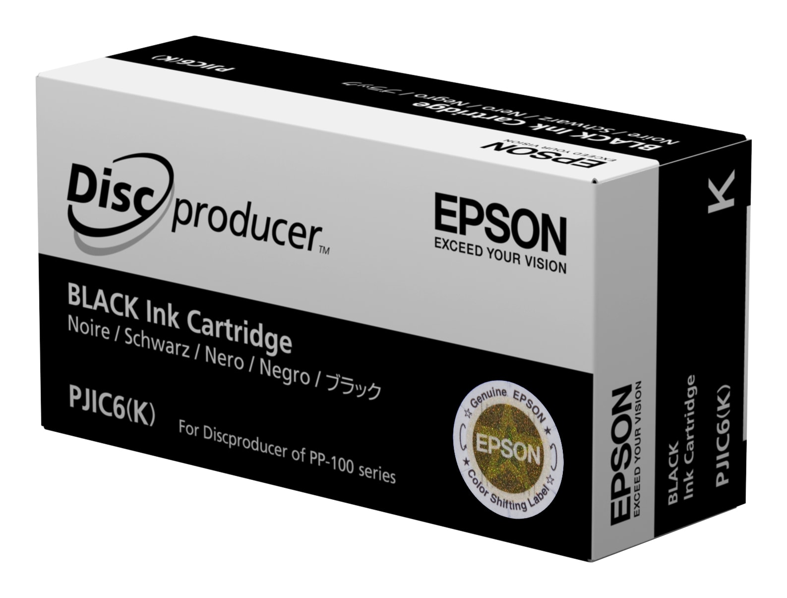 Epson Discproducer Ink PJIC7(K), Black (MOQ=10)