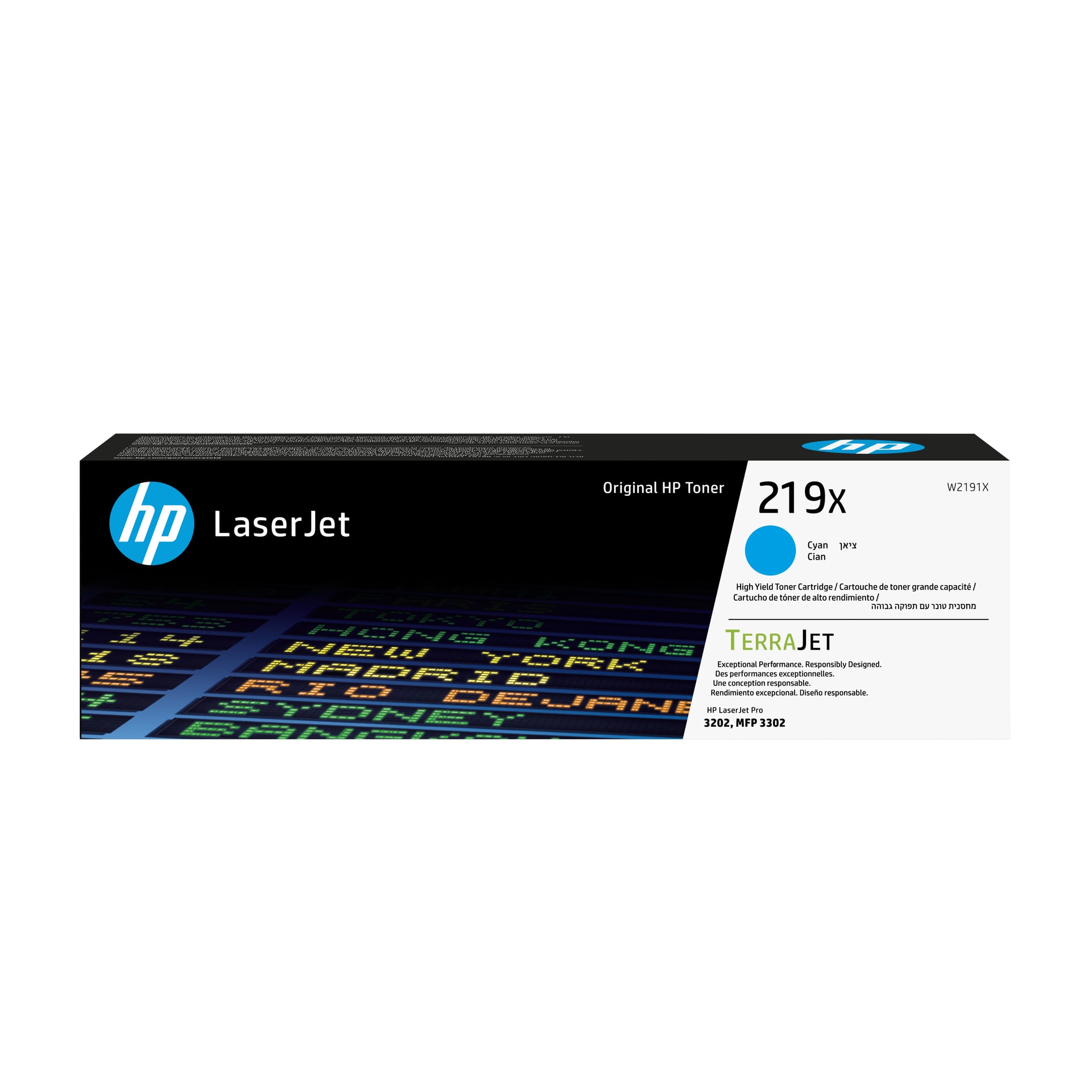 HP Toner LaserJet Original 219X Ciano de Elevado Rendimento, imagem 1