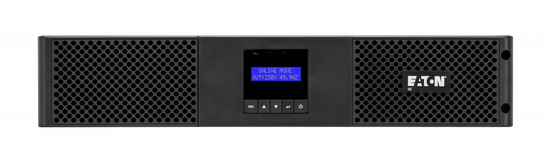 Eaton 9E - UPS - AC 200/220/230/240 V - 900 watt - 1000 VA - RS-232, USB - conectores de saída: 4 - 2U - preto, imagem 1