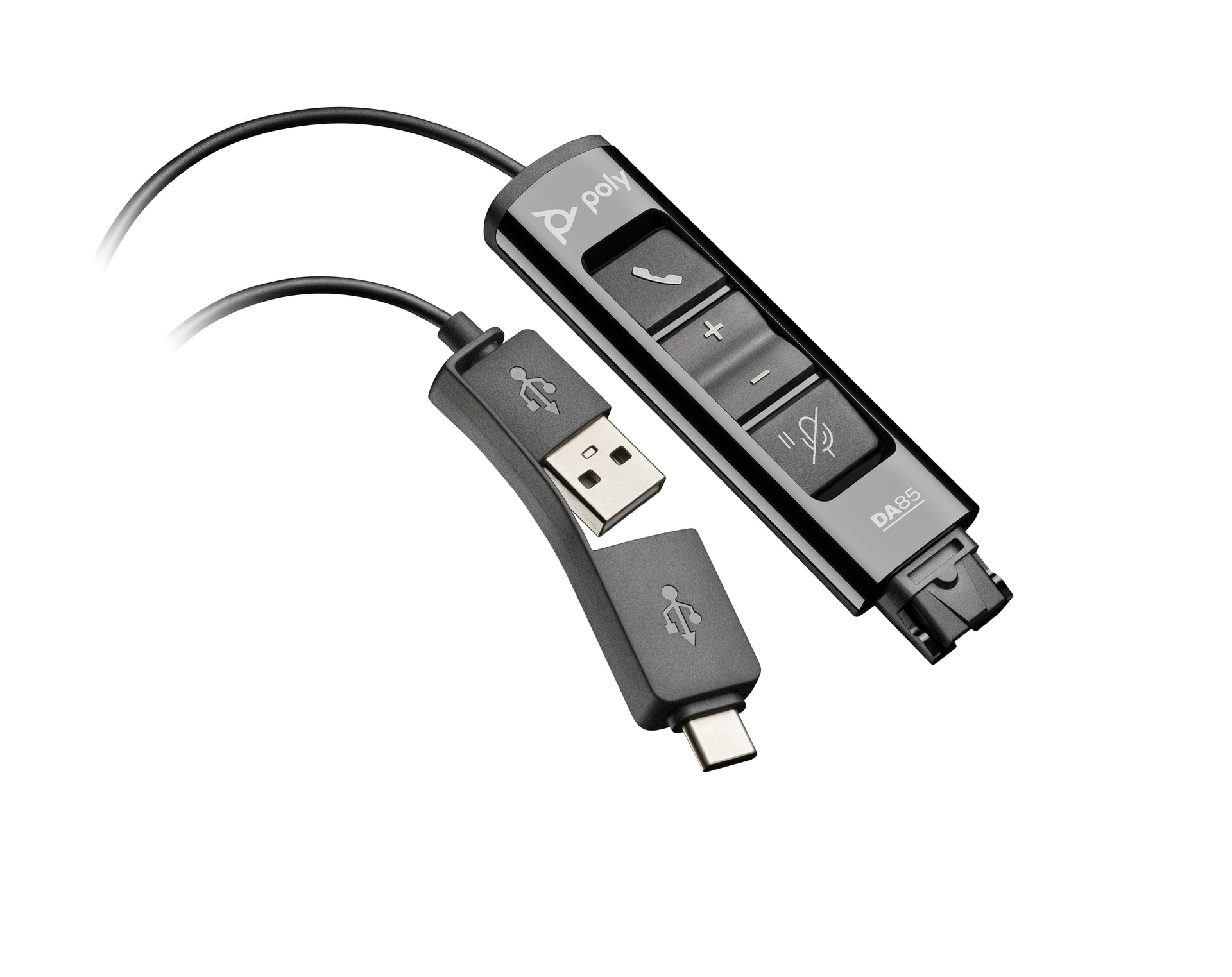 HP Poly Adaptador USB para Quick Disconnect Poly DA85
