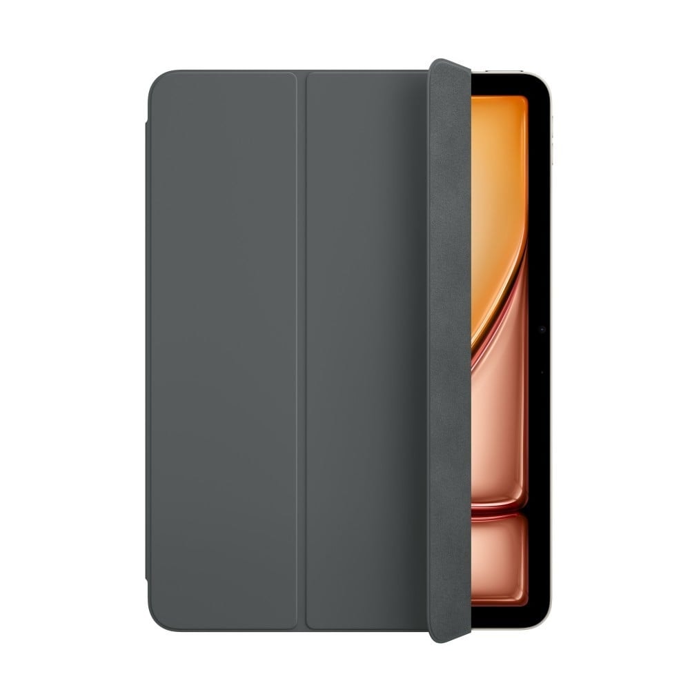 A Smart Folio para iPad Air (M2) pode ser ajustada em vários ângulos de utilização para ler, ver vídeos, escrever ou fazer chamadas FaceTime, imagem 1