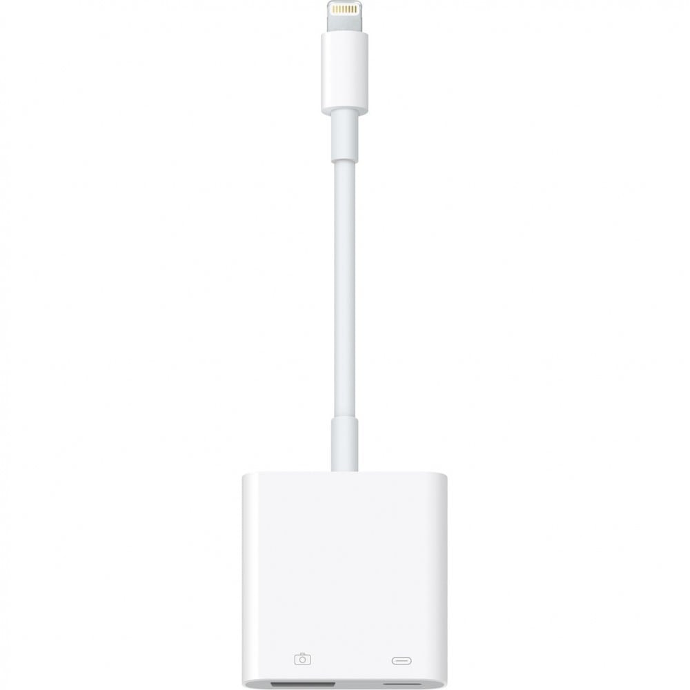 Com o Adaptador de câmara Lightning para USB 3, é fácil transferir fotografias e vídeos a partir de uma câmara digital de alta resolução para o iPad Pro, imagem 1