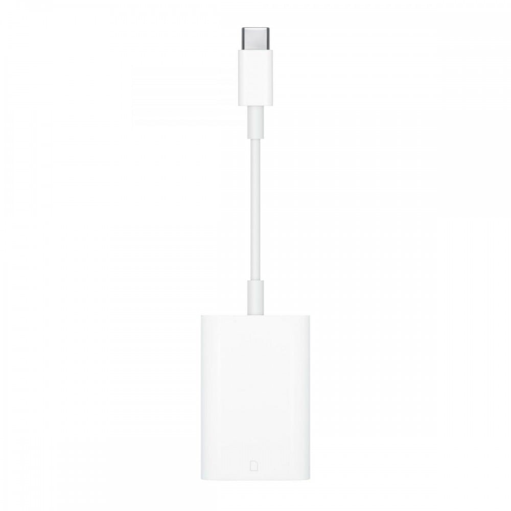 O adaptador USB‑C para Leitor de cartões SD transfere fotografias e vídeos de alta resolução a velocidades UHS‑II para o Mac, iPad ou iPhone com porta USB‑C, imagem 1