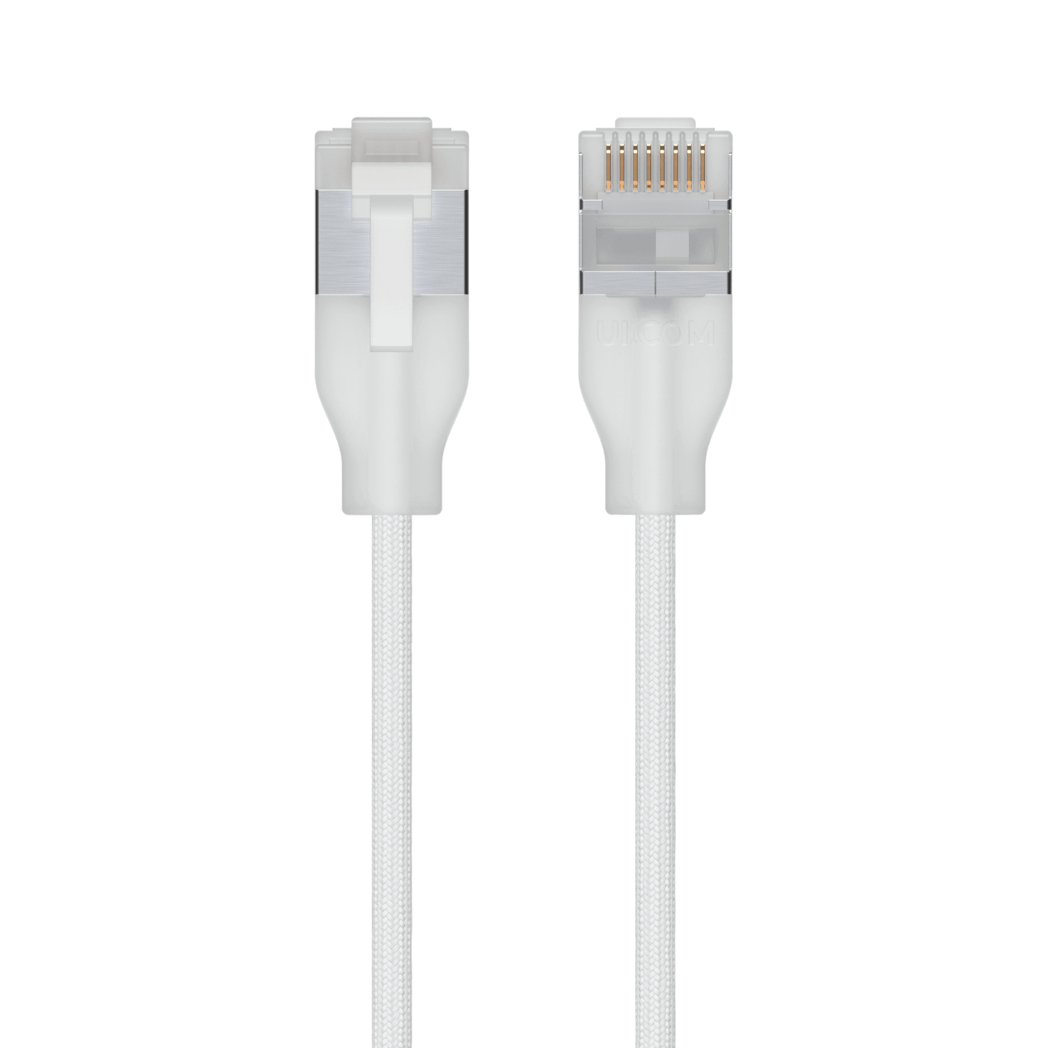 Ubiquiti UniFi - Cabo patch - RJ-45 (M) para RJ-45 (M) - 3 mm - blindado - CAT 6a - inicializado, interior - branco, imagem 1