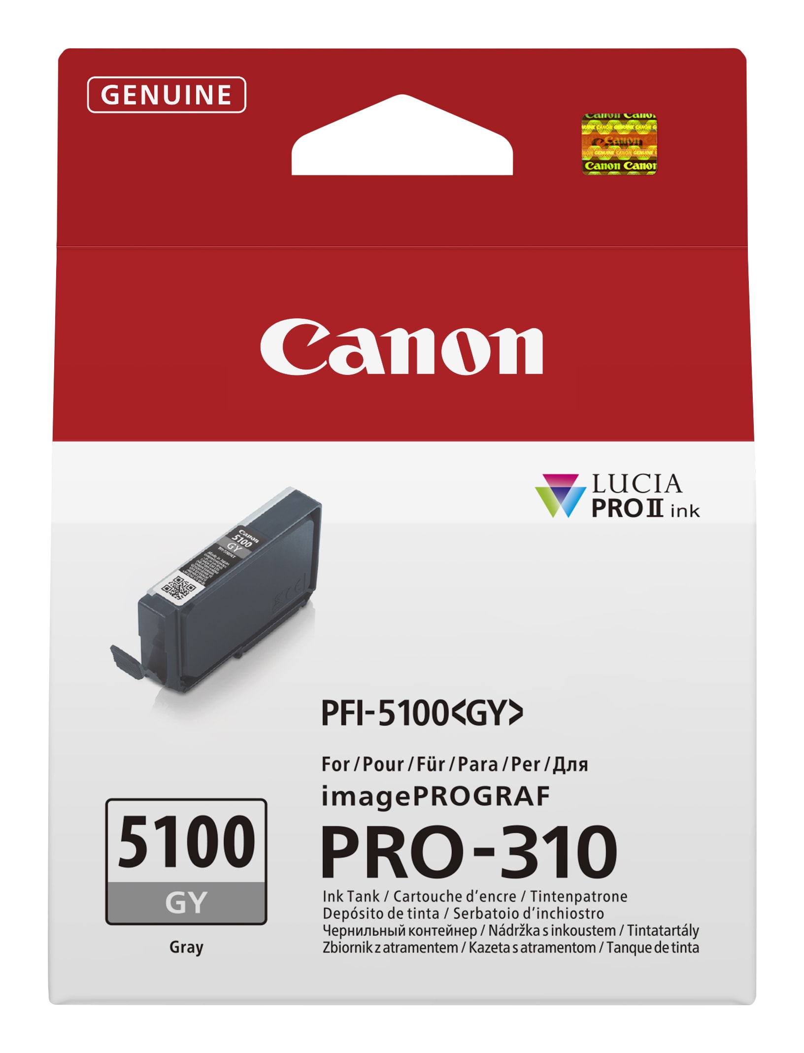 Canon PFI-5100 GY, imagem 1