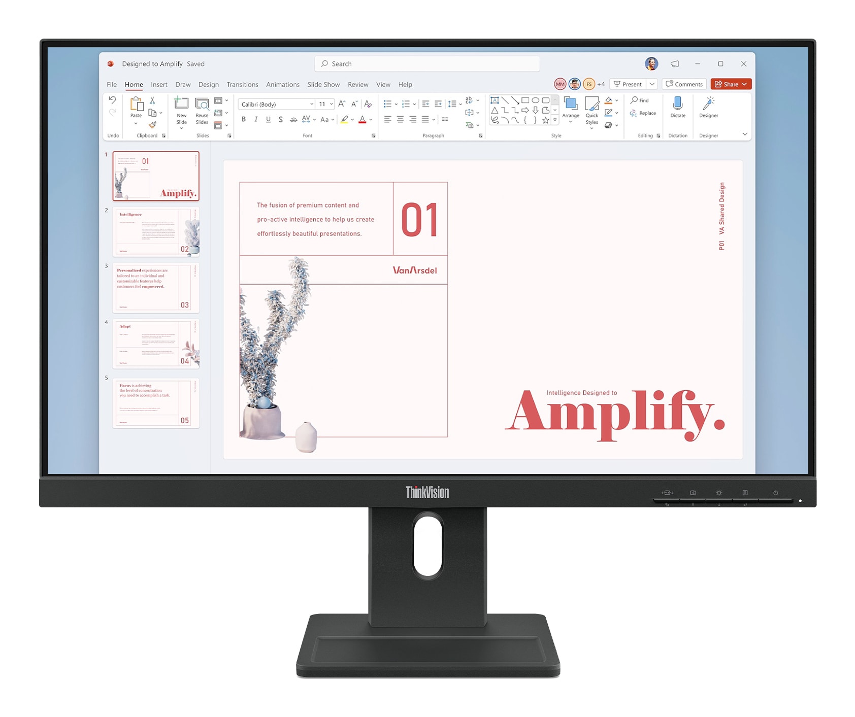 Lenovo ThinkVision E24-40 Monitor, imagem 1