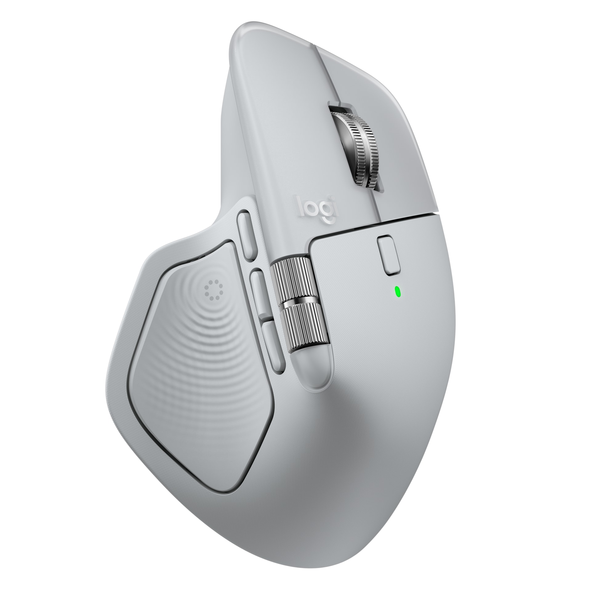 Logitech MX Master 4, rato ergonómico sem fios com feedback tátil de desempenho avançado, deslocamento ultrarrápido, carregamento por USB-C , Bluetooth, Windows, MacOS - grafite, imagem 1