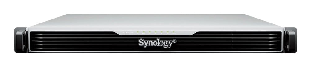 Synology RackStation RS1626xs+ - Servidor NAS - 4 baias - montável em bastidor - SATA 6Gb/s - RAID (expansão de disco rígido) RAID F1, JBOD, 0, 1, 5, 6, 10 - RAM 16 GB - 10 Gigabit Ethernet - iSCSI assistência - 1U, imagem 1