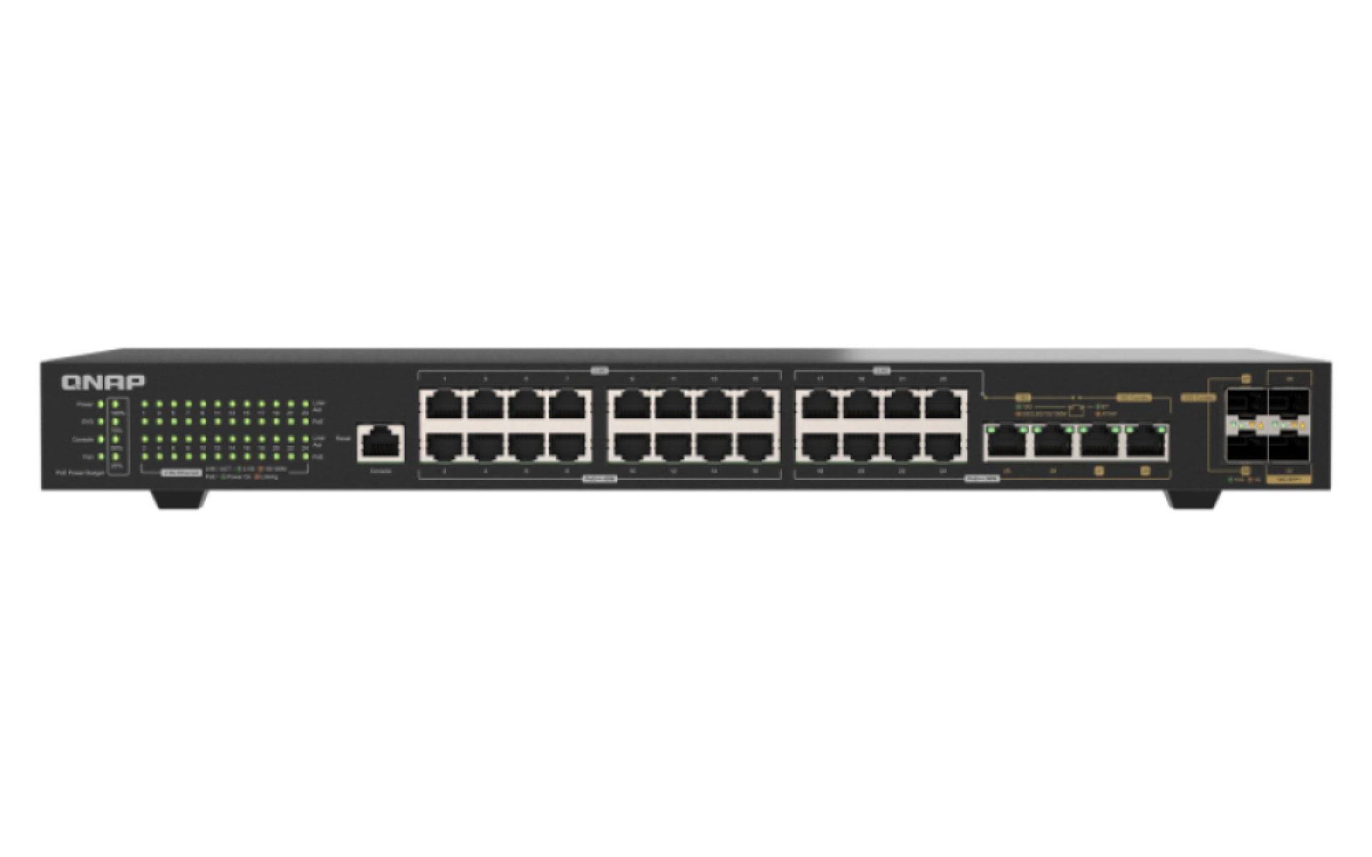 QNAP QSW-M2130P-2C2S26T, imagem 1