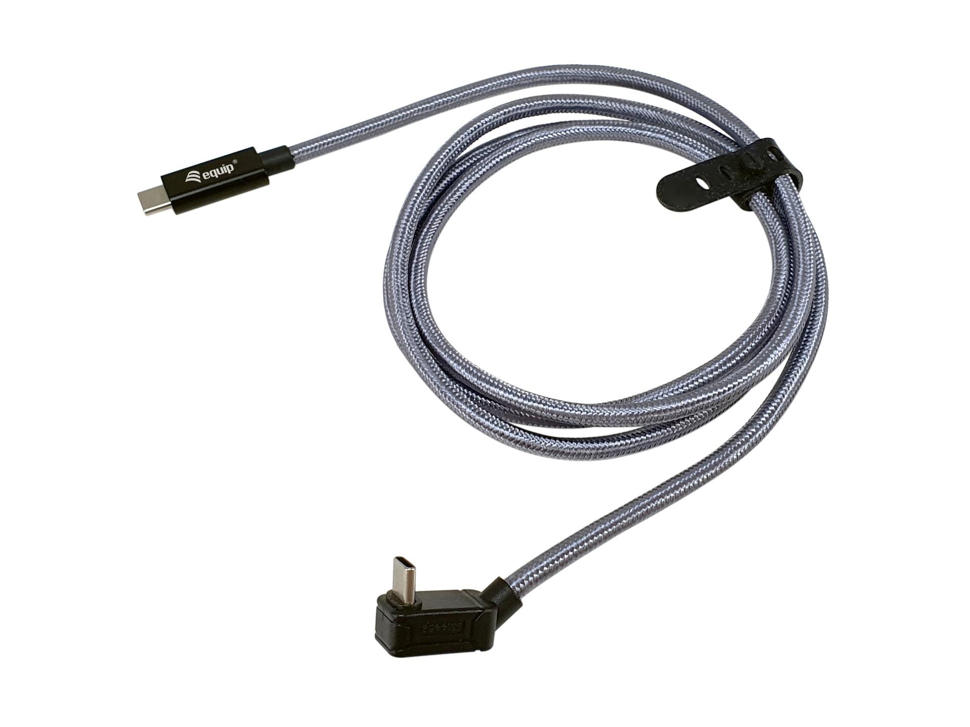 Equip 128422 Cabo de ficha USB 3.2 Gen 2x2 C para C U, 2,0 m, preto, M/M, PD240W, 4K/60Hz, 20Gbps, imagem 1