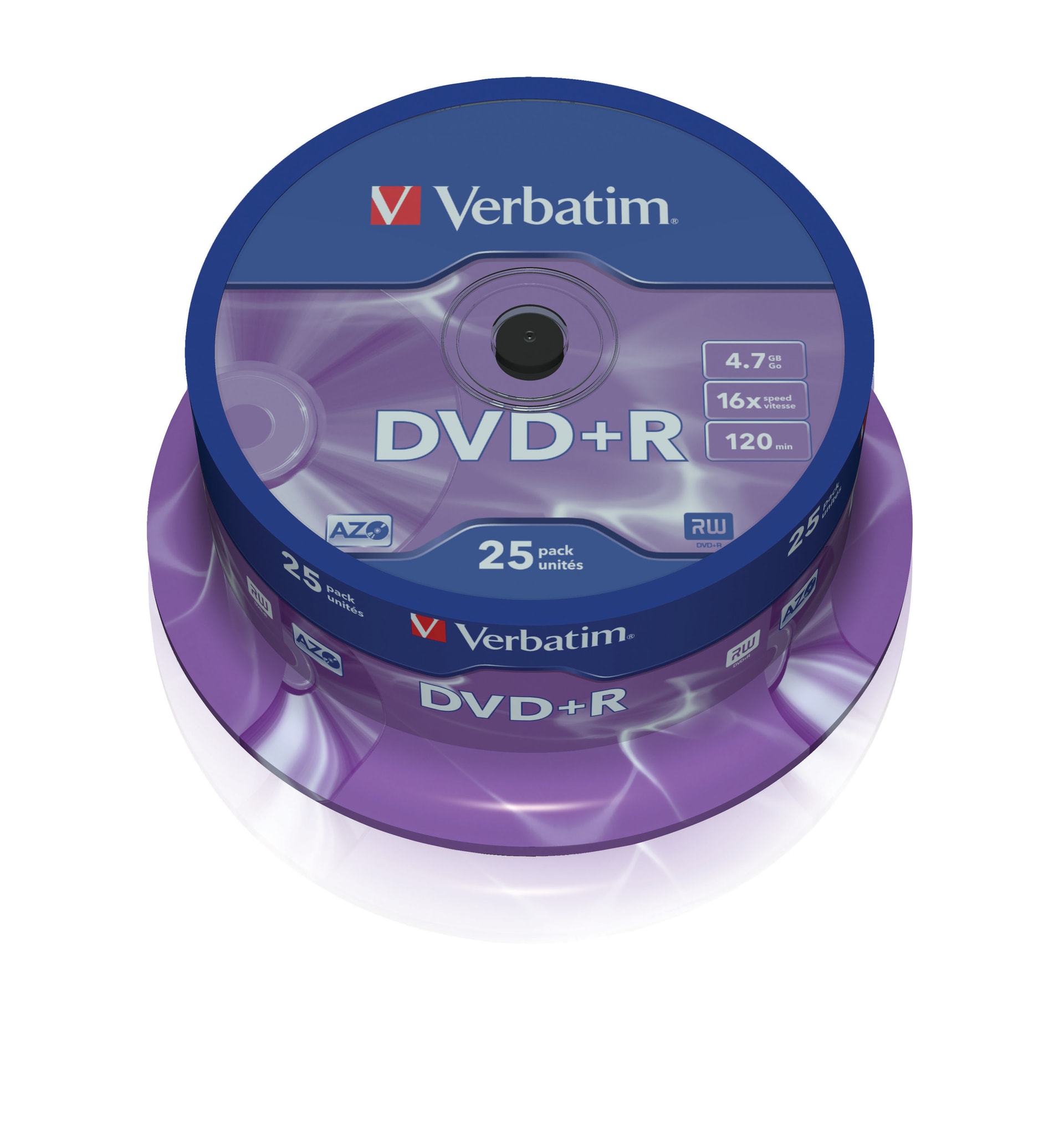 Verbatim DVD+R Matt Silver, imagem 1