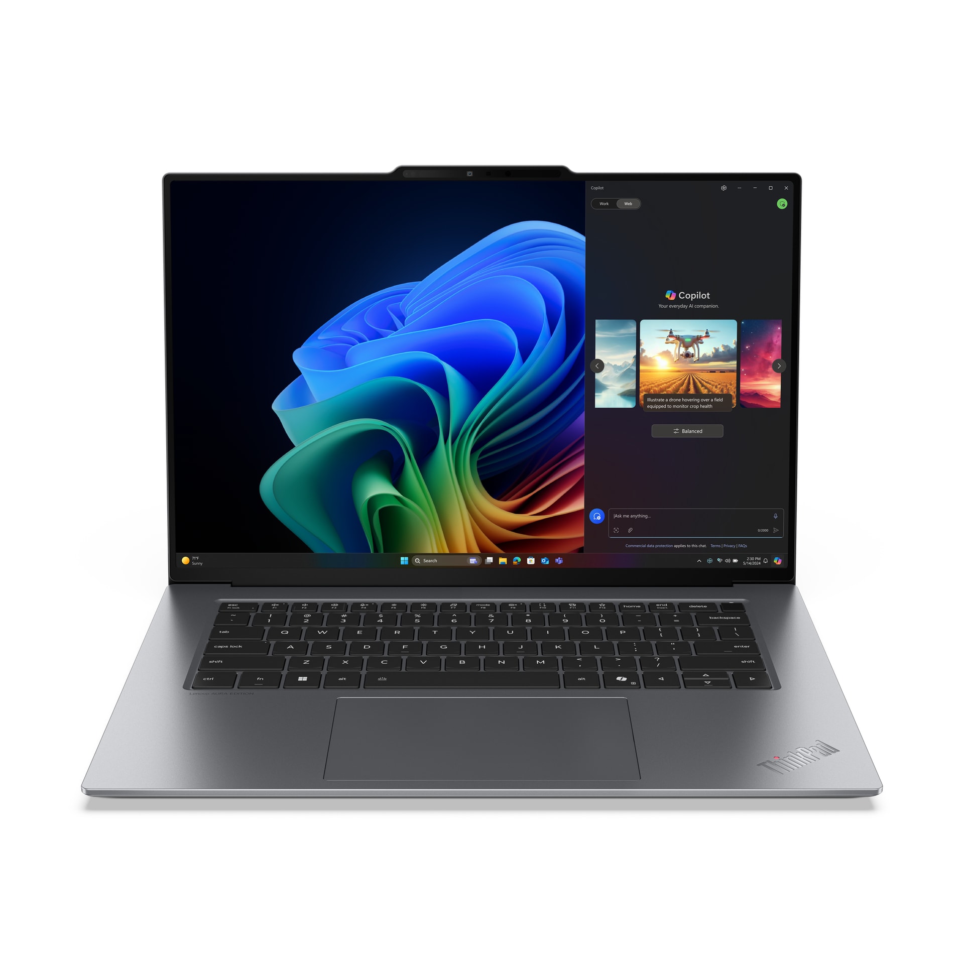 Lenovo ThinkPad X9-15 Gen 1 Aura Edition Copilot+ PC, imagem 1