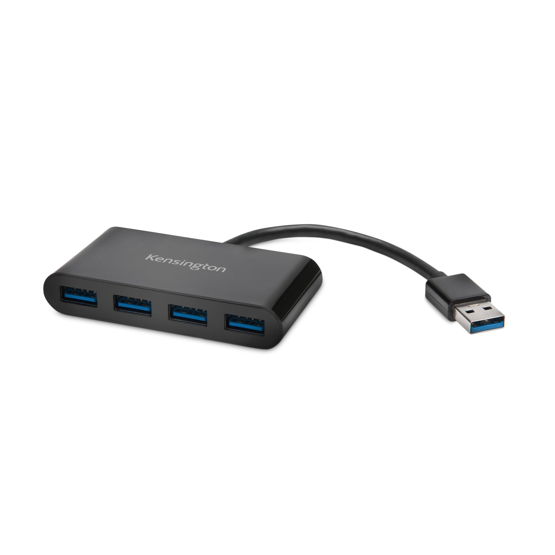 Kensington UH4000 Concentrador USB 3.0 de 4 portas — Preto, imagem 1
