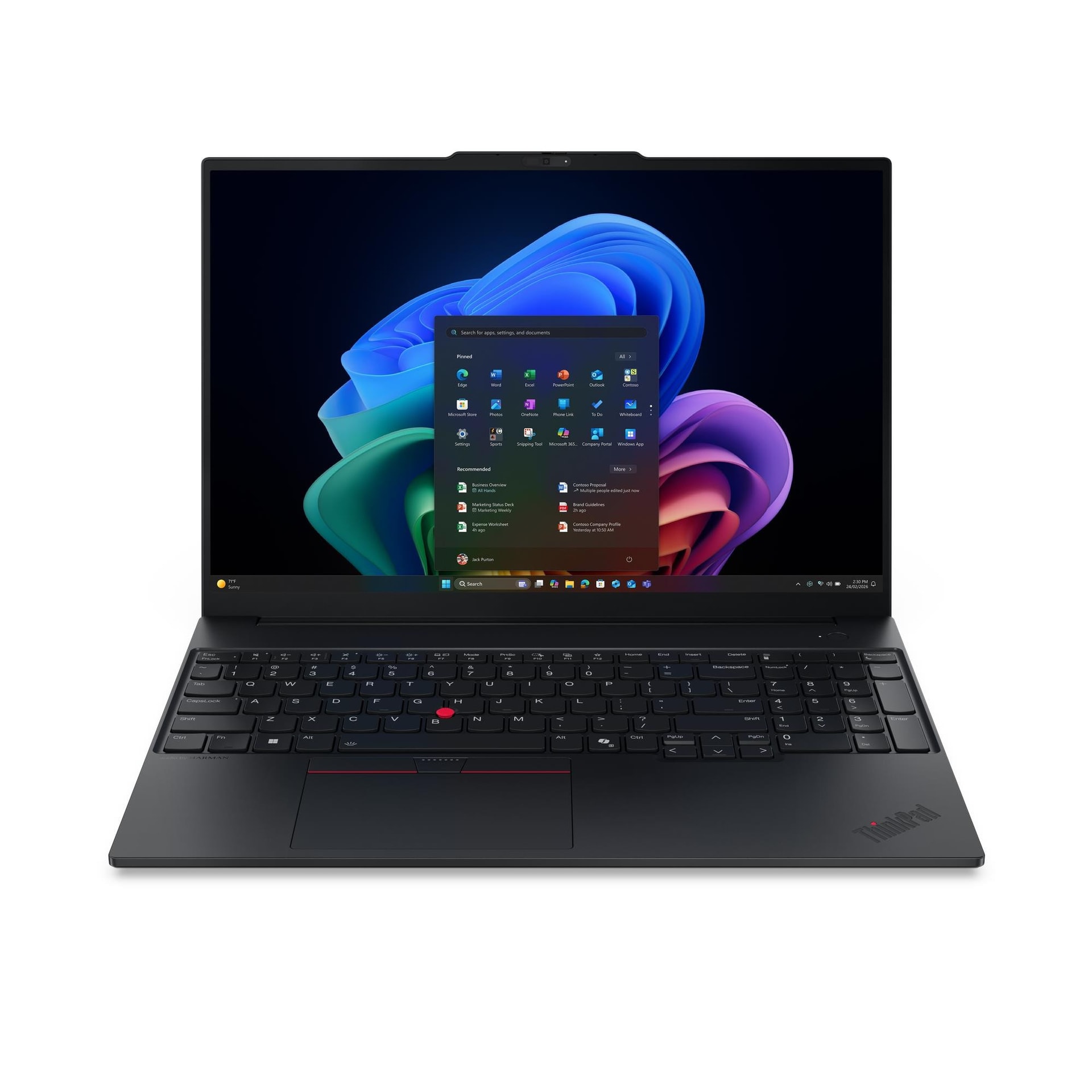 Lenovo ThinkPad E16 Gen 4 (Intel) Copilot+ PC, imagem 1