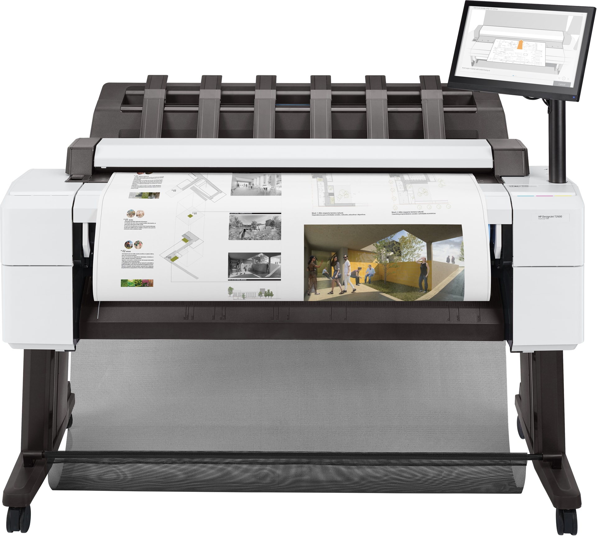 HP Designjet T2600 36-in PostScript Multifunction Printer, imagem 1