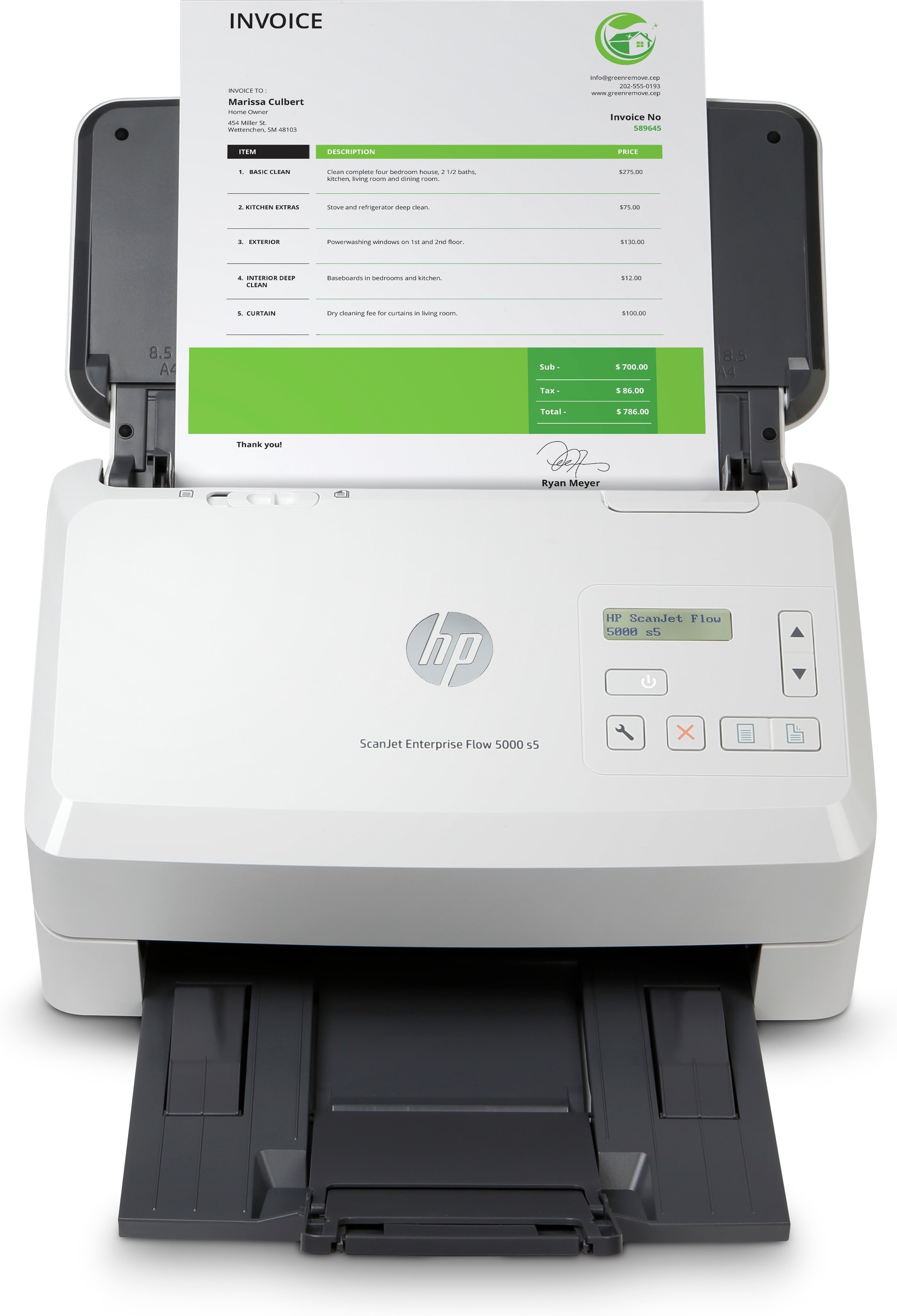 HP Scanjet Enterprise Flow 5000 s5, imagem 1