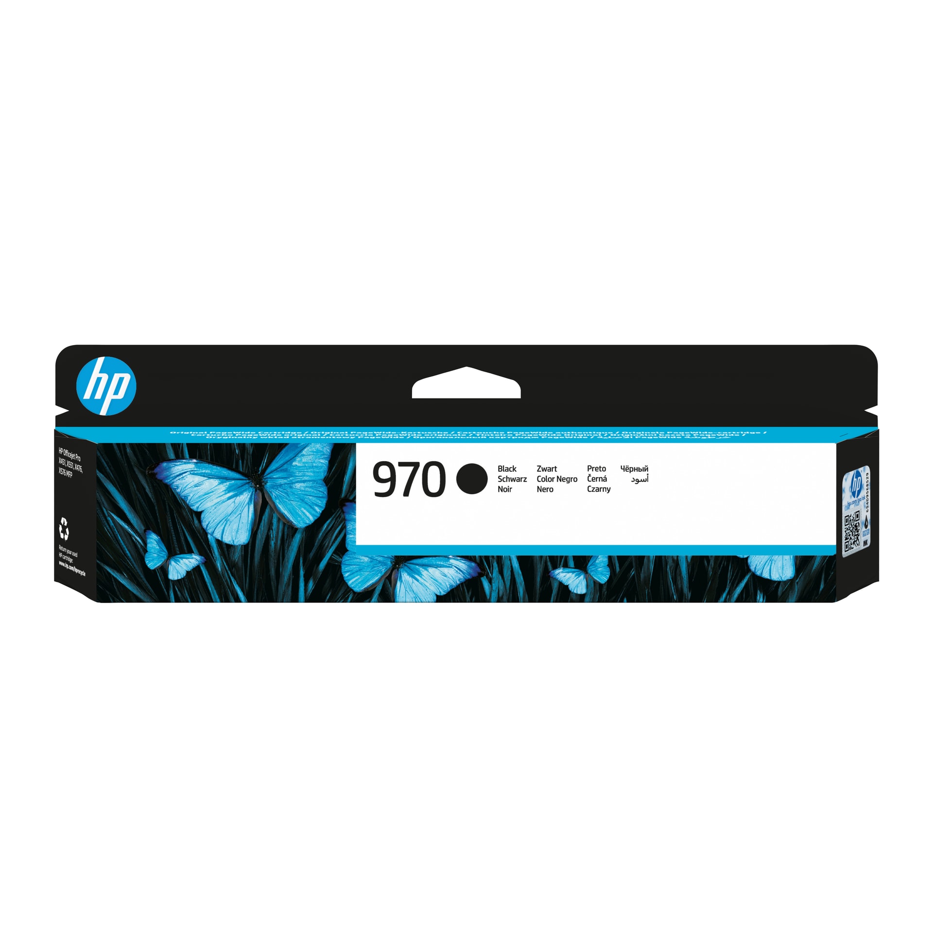 HP Tinteiro Original 970 Preto, imagem 1