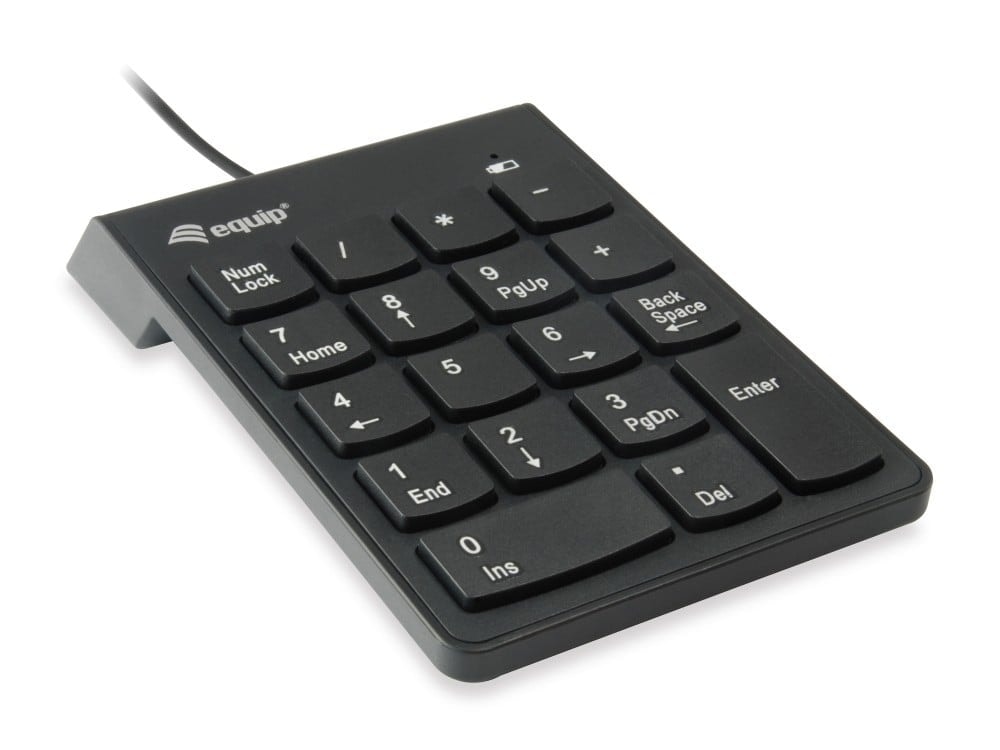EQUIP LIFE TECLADO NUMERICO USB BLACK, imagem 1