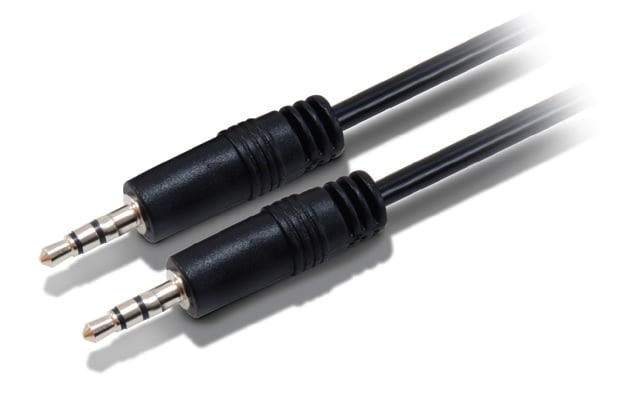 EQUIP CABO AUDIO STEREO JACK 3.5 M/M C/ 2.5M, imagem 1