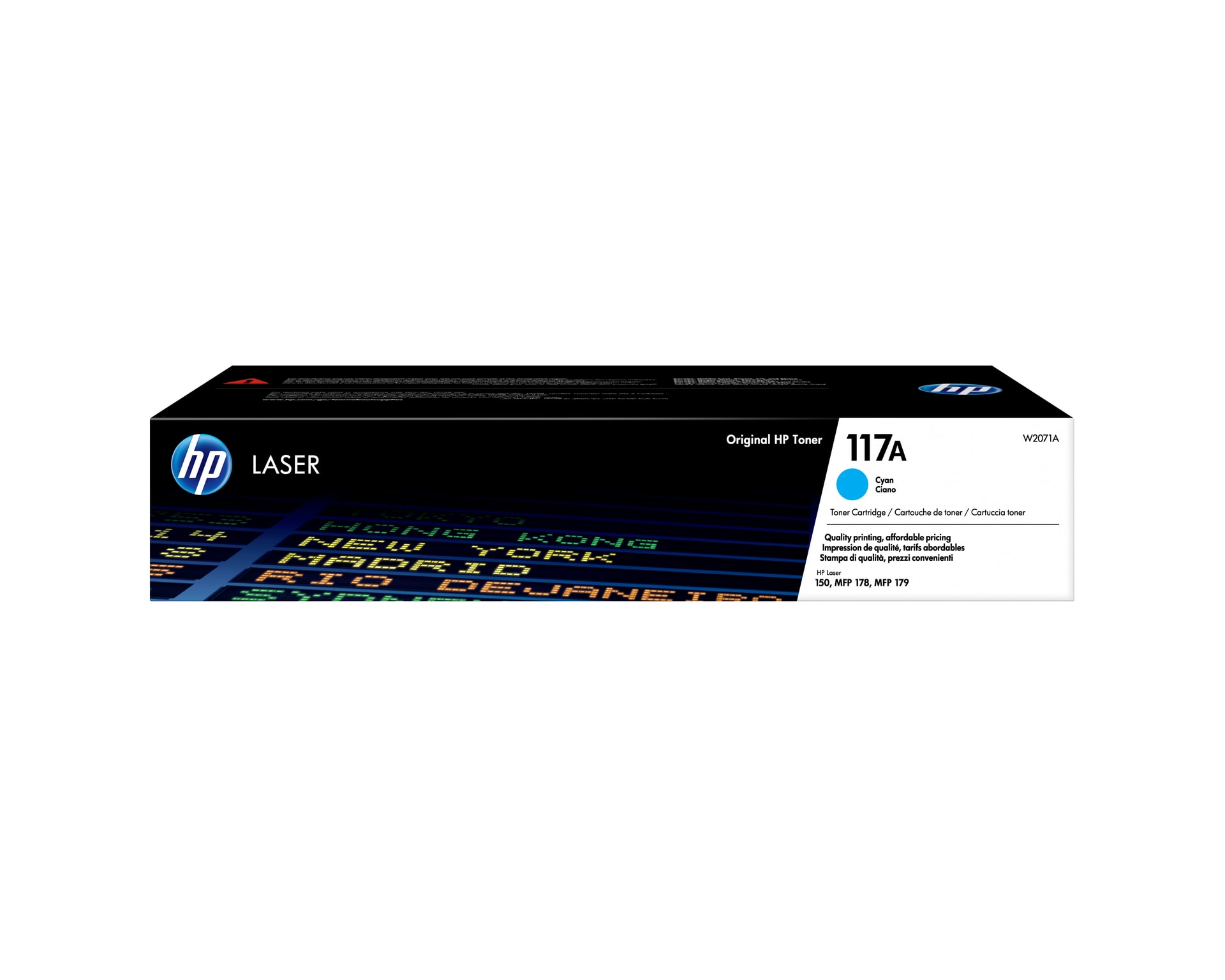 HP Toner Laser Original 117A Ciano
