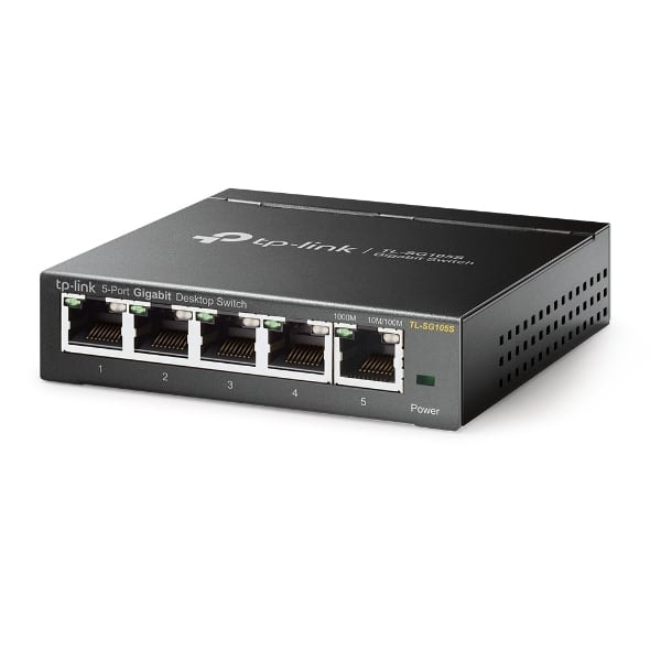 TP-LINK SWITCH DESKTOP 5PORT 10/100/1000MBPS, imagem 1