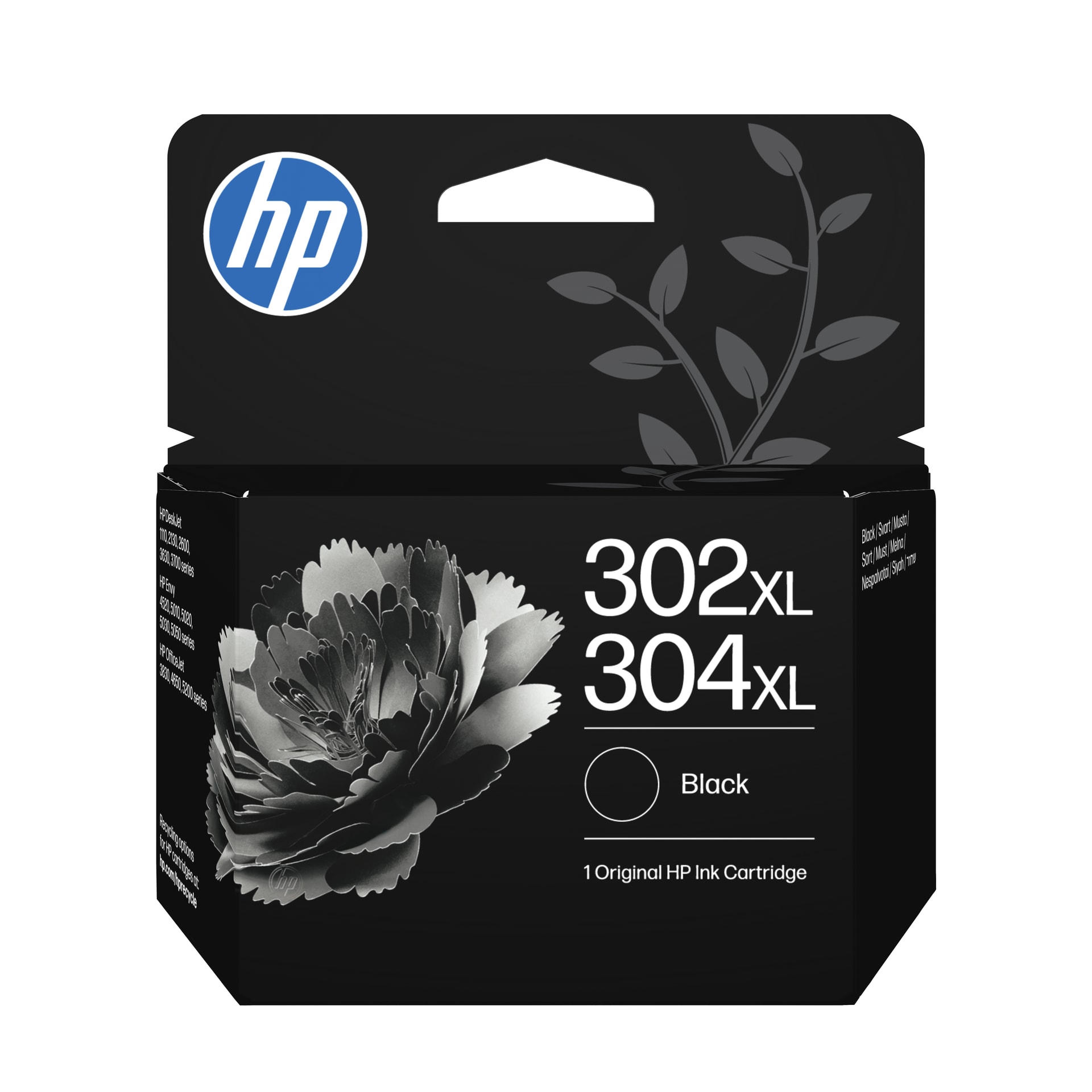 HP Tinteiro 302XL/304XL Preto Original, imagem 1