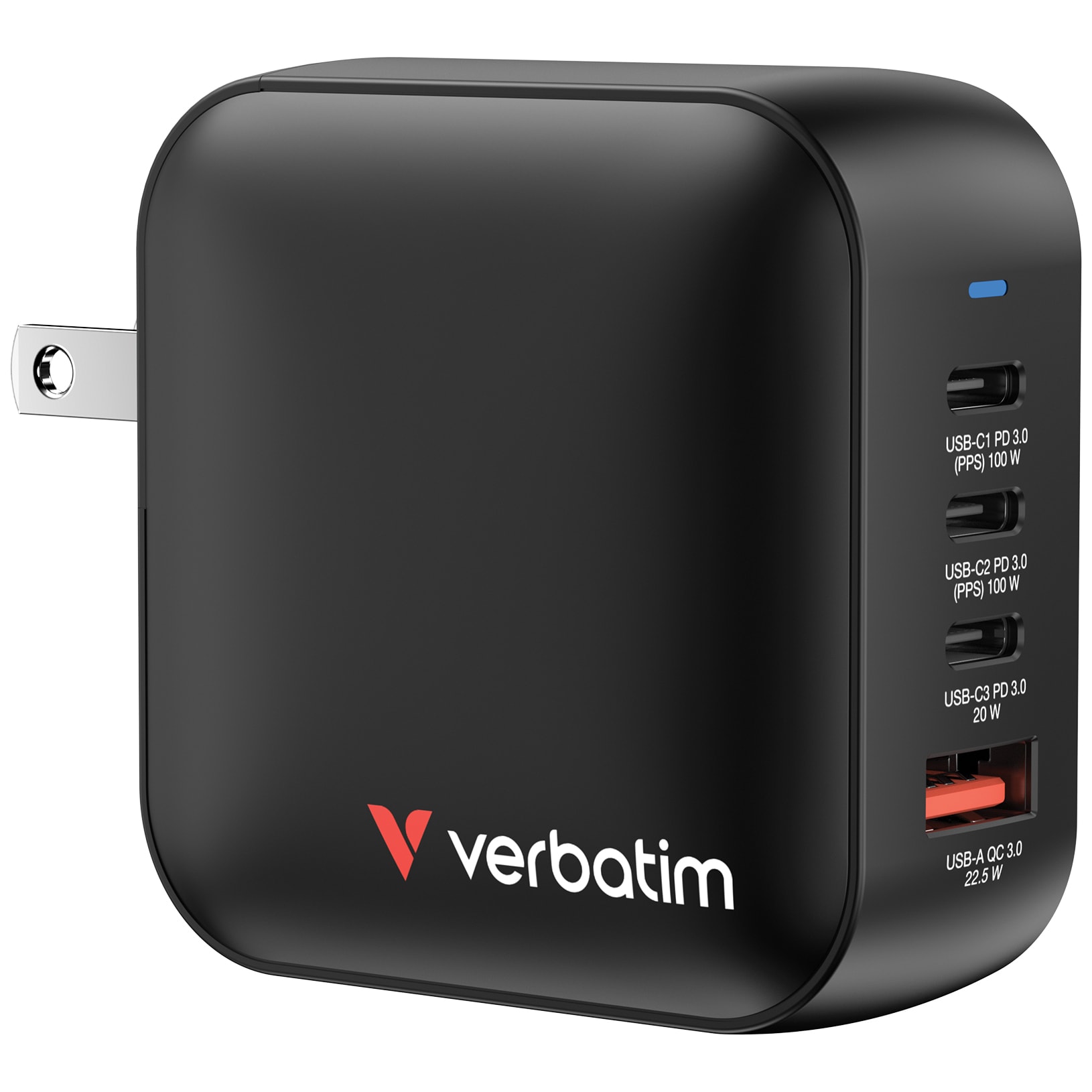 Verbatim Mini GaN Charger 100W, imagem 1