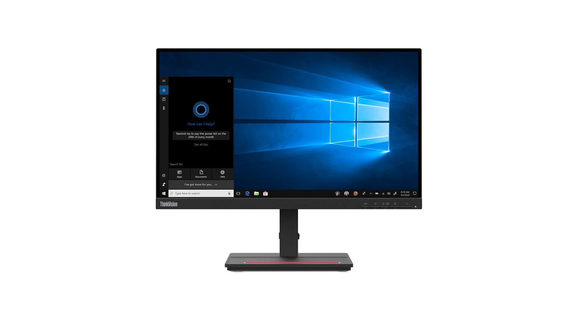 Lenovo ThinkVision S22e-20 Monitor, imagem 1