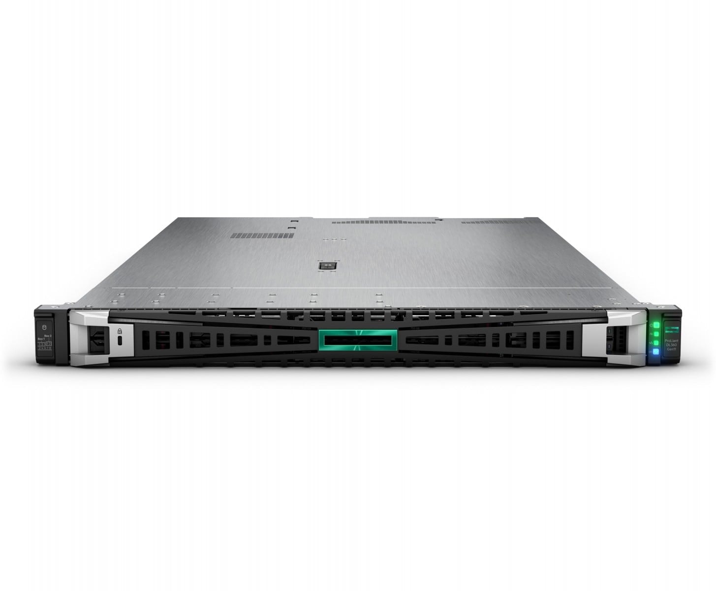 HPE ProLiant DL360 Gen11 - Servidor - montável em bastidor 1U - 2-way - 1 x Xeon Silver 4509Y / até 4.1 GHz - RAM 64 GB - SATA/SAS/NVMe - hot-swap (permuta) 2.5" compartimento(s) - SSD 2 x 480 GB - Gigabit Ethernet - sem SO - monitor: nenhum, imagem 1