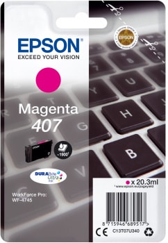 Epson 407L Conjunto individual magenta DURABrite Ultra Teclado