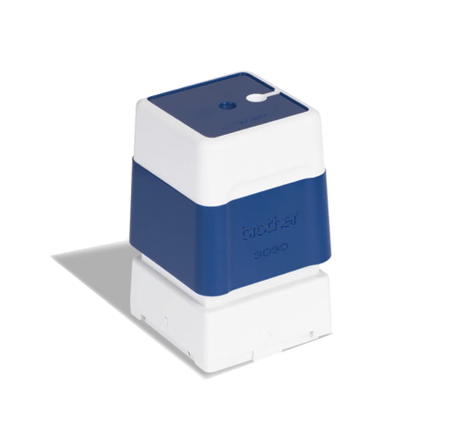 BROTHER SUPORTE DE CARIMBO AZUL PR3030B6P 30X30MM MOQ 6UNI