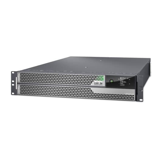APC Smart-UPS Ultra On-Line - UPS (montável em bastidor / externo) - AC 220-230 V - 5000 watt - 5000 VA - Lithium Ion - USB, Ethernet - conectores de saída: 10 - 2U - cinza prateado