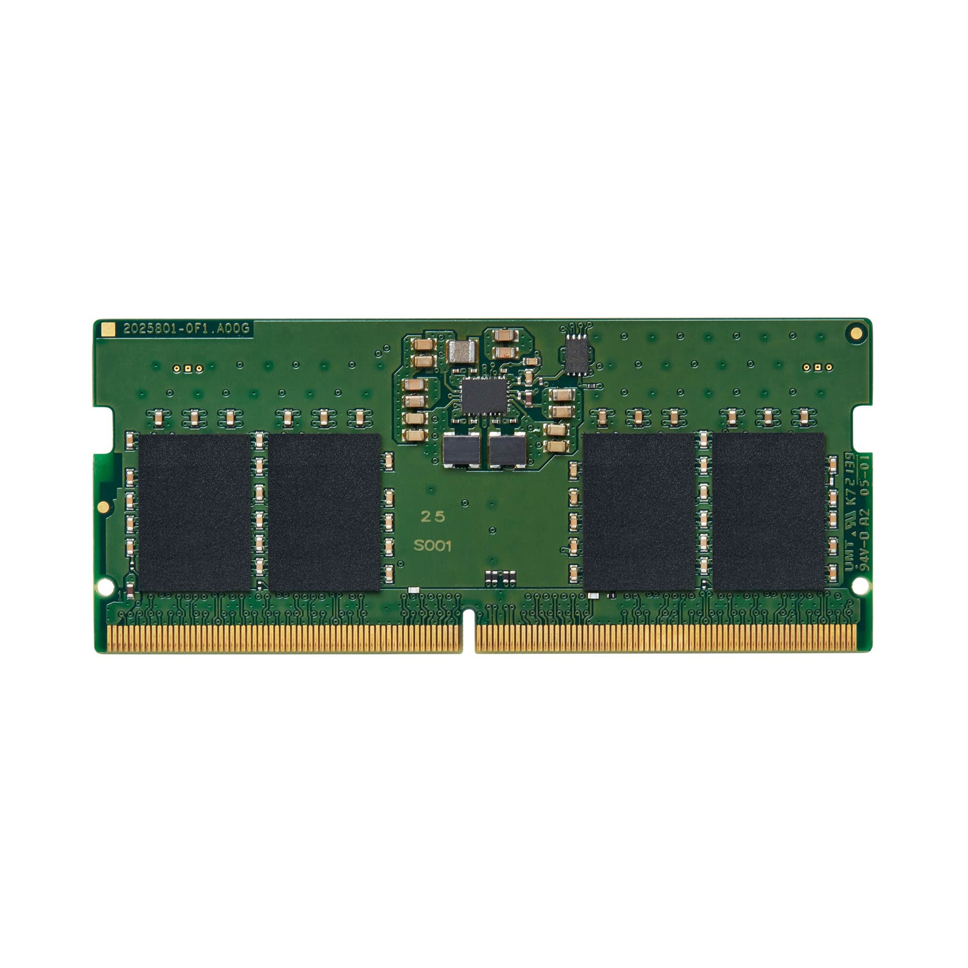 Kingston - DDR5 - módulo - 8 GB - SO DIMM 262-pinos - 5600 MT/s / PC5-44800 - CL46 - 1.1 V - unbuffered - ECC