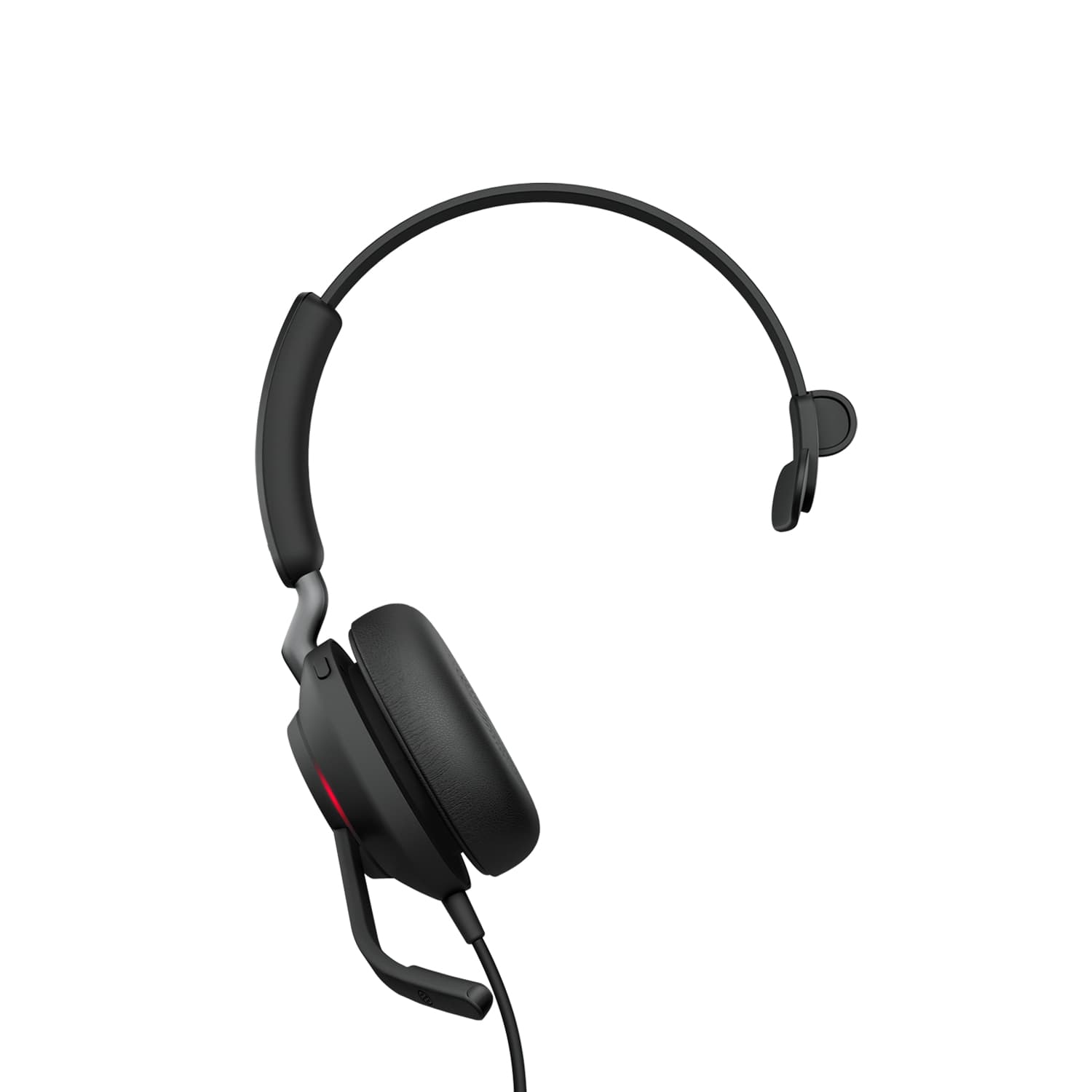 Jabra Evolve2 40 SE UC Mono - Auscultadores - no ouvido - com cabo - USB-A - isolamento de ruído - Otimizado pata UC