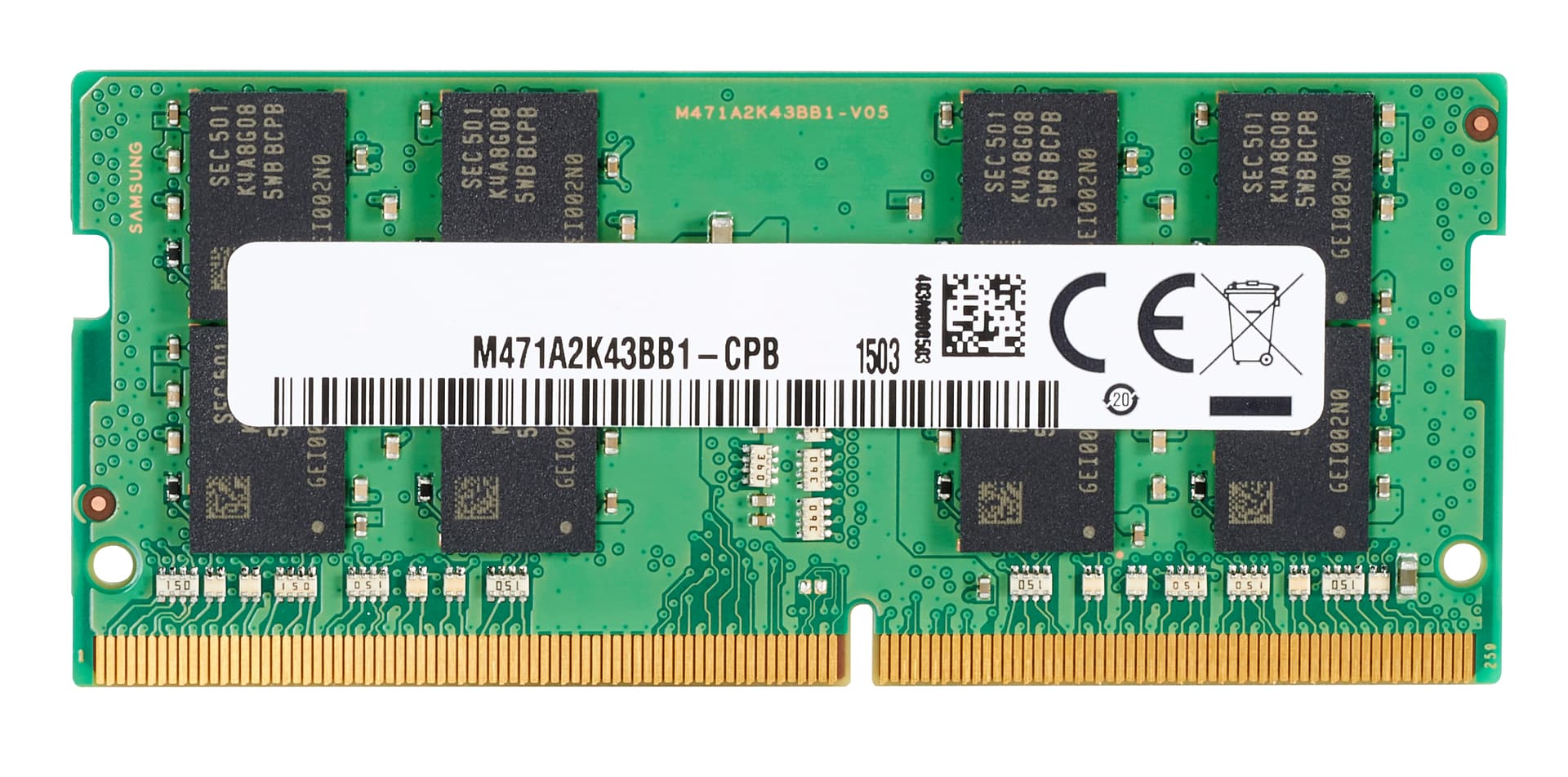 HP - DDR4 - módulo - 16 GB: 1 x 16 GB - SO DIMM 260-pinos - 3200 MHz - 1.2 V