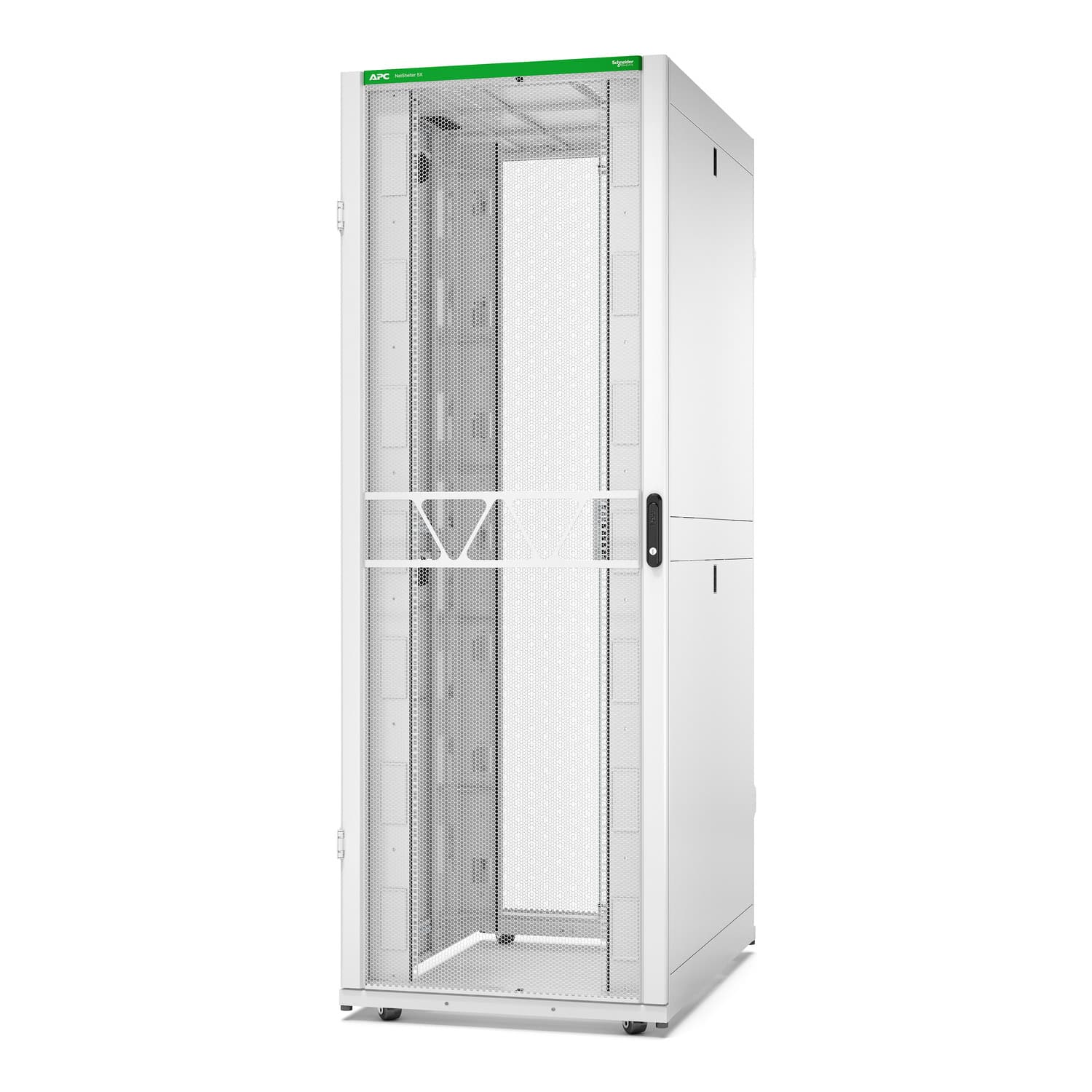 APC NetShelter SX Gen 2 - Gabinete armário - 2258 H x 800W x 1200D mm, com Laterais - para chão - branco - 48U - 19" - para P/N: SMT1000RM1U, SMT750RM1U, SRTL10KRM4UT, SRTL5KRM2UI-HW, SRTL5KRM2UT-HW, SRTL8KRM4UT