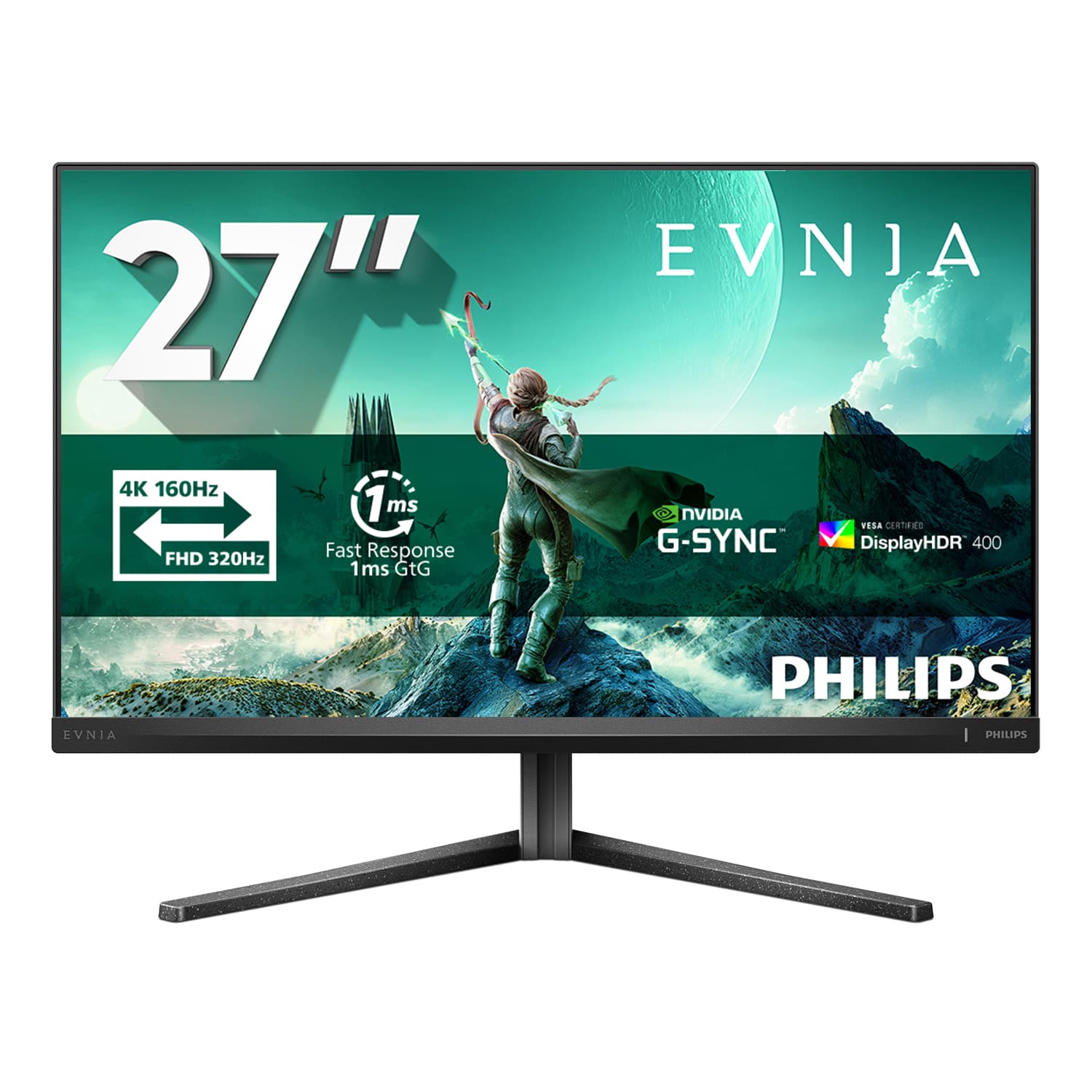 Philips Evnia 3000 27M2N3800A/00, 68,6 cm (27"), 3840 x 2160 pixels