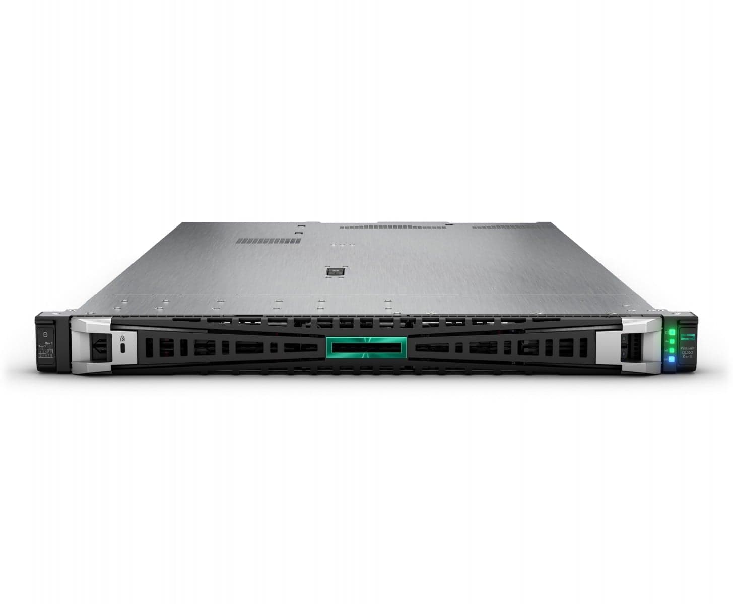 HPE ProLiant DL360 Gen11 - Servidor - montável em bastidor 1U - 2-way - 1 x Xeon Silver 4509Y / até 4.1 GHz - RAM 64 GB - SATA/SAS/NVMe - hot-swap (permuta) 2.5" compartimento(s) - SSD 2 x 480 GB - Gigabit Ethernet - sem SO - monitor: nenhum