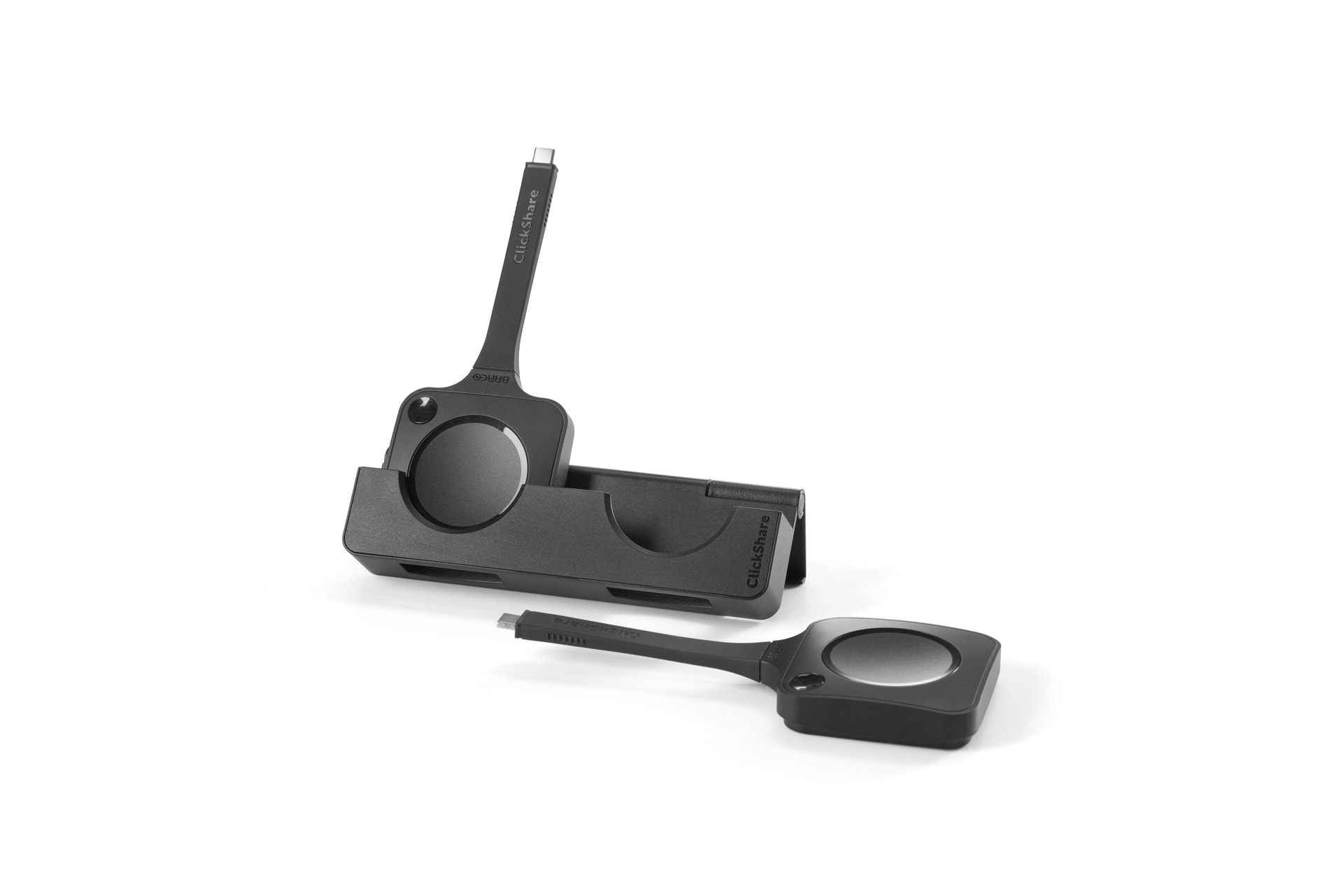 Barco ClickShare - Suporte de interruptor de botão - 2-in-1 tray