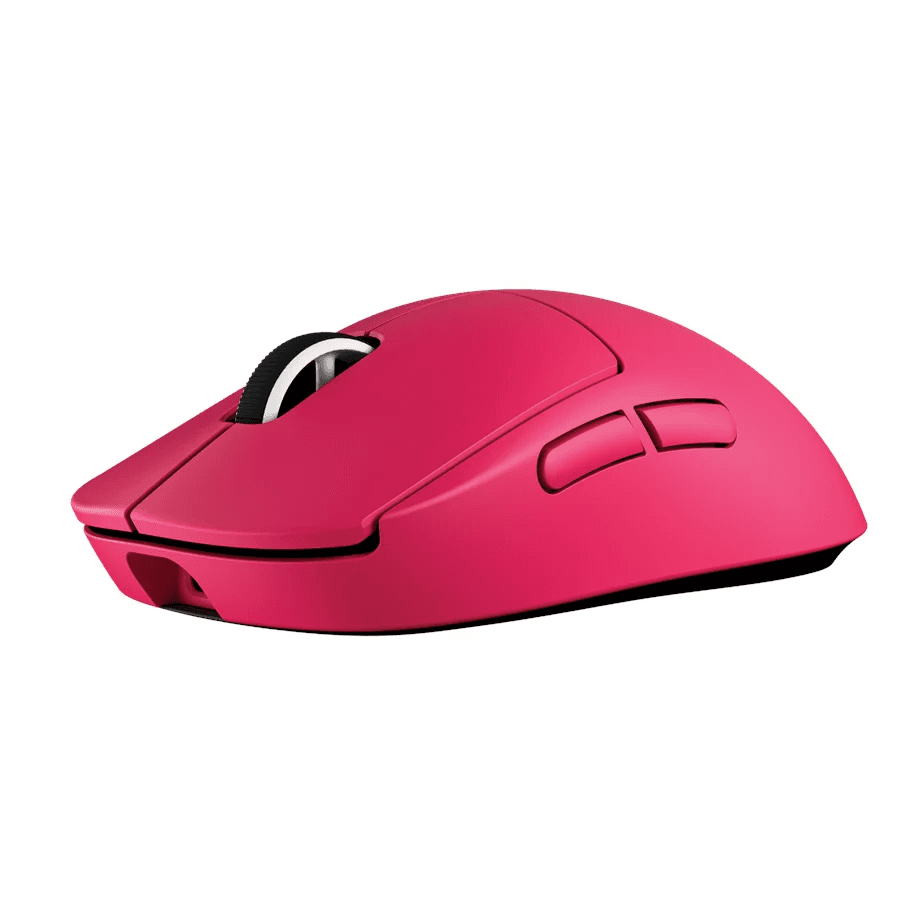 Logitech G PRO X SUPERLIGHT 2C - Rato - gaming - 5 botões - sem fios, com cabo - 2.4 GHz, USB - recetor USB Logitech LIGHTSPEED - rosa