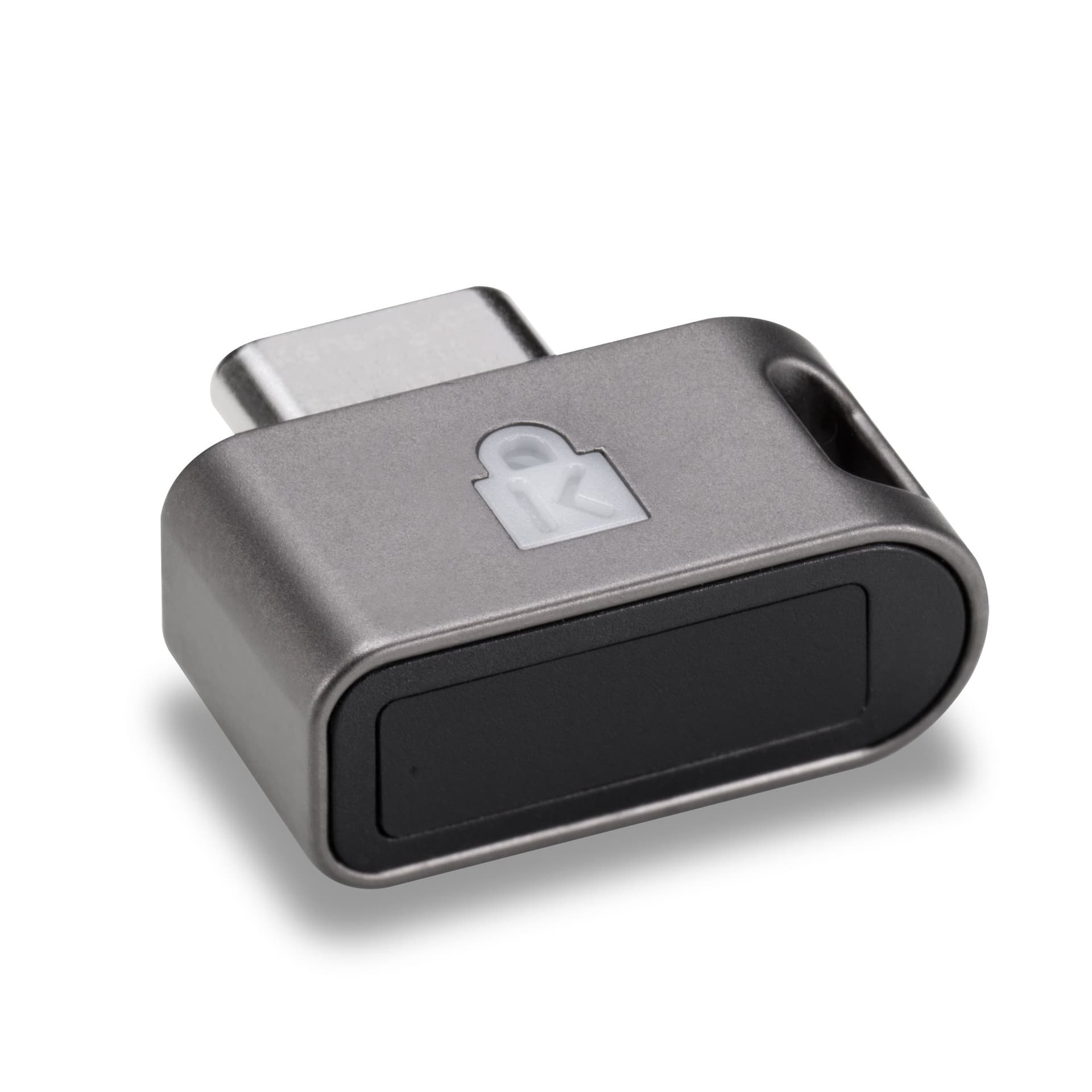 Kensington VeriMark Guard 2.1 Fingerprint Security Key - Leitor de impressões digitais - USB-C, USB-C 2.0, USB-C 3.0 - preto - Compatível com TAA