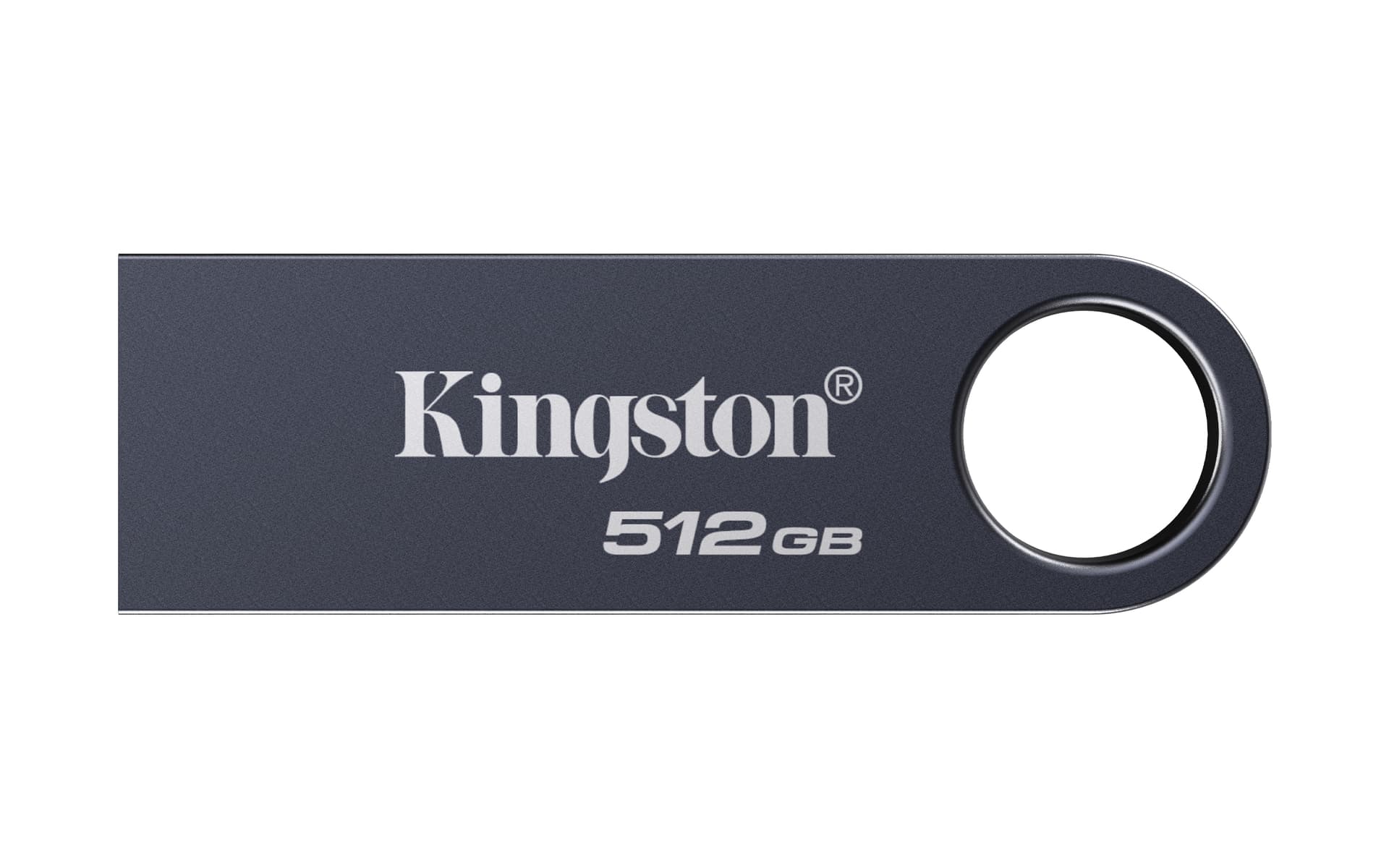 Kingston DataTraveler SE9 G3 - Drive flash USB - 512 GB - USB 3.2 Gen 1 - níquel escuro
